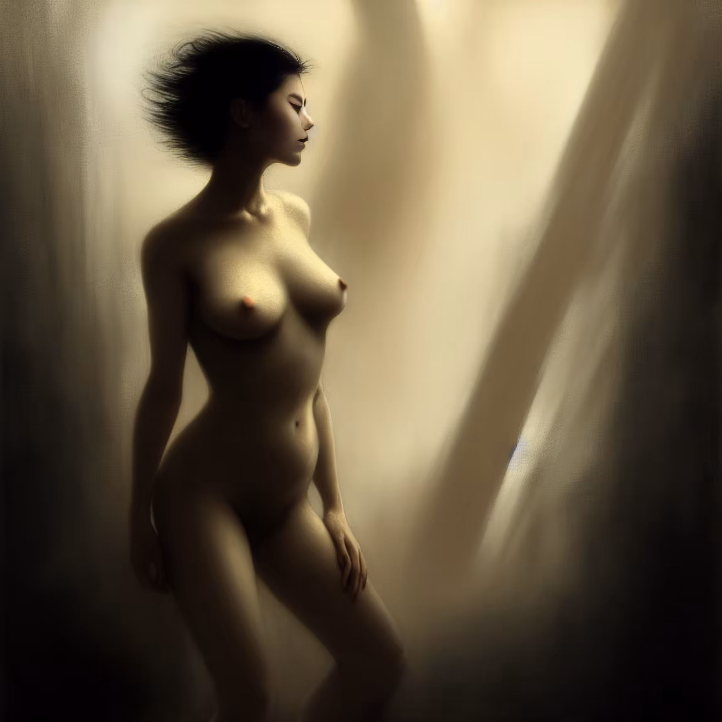 Woman #3 (burried in nothingness, bearing form and life, this is my strength) 