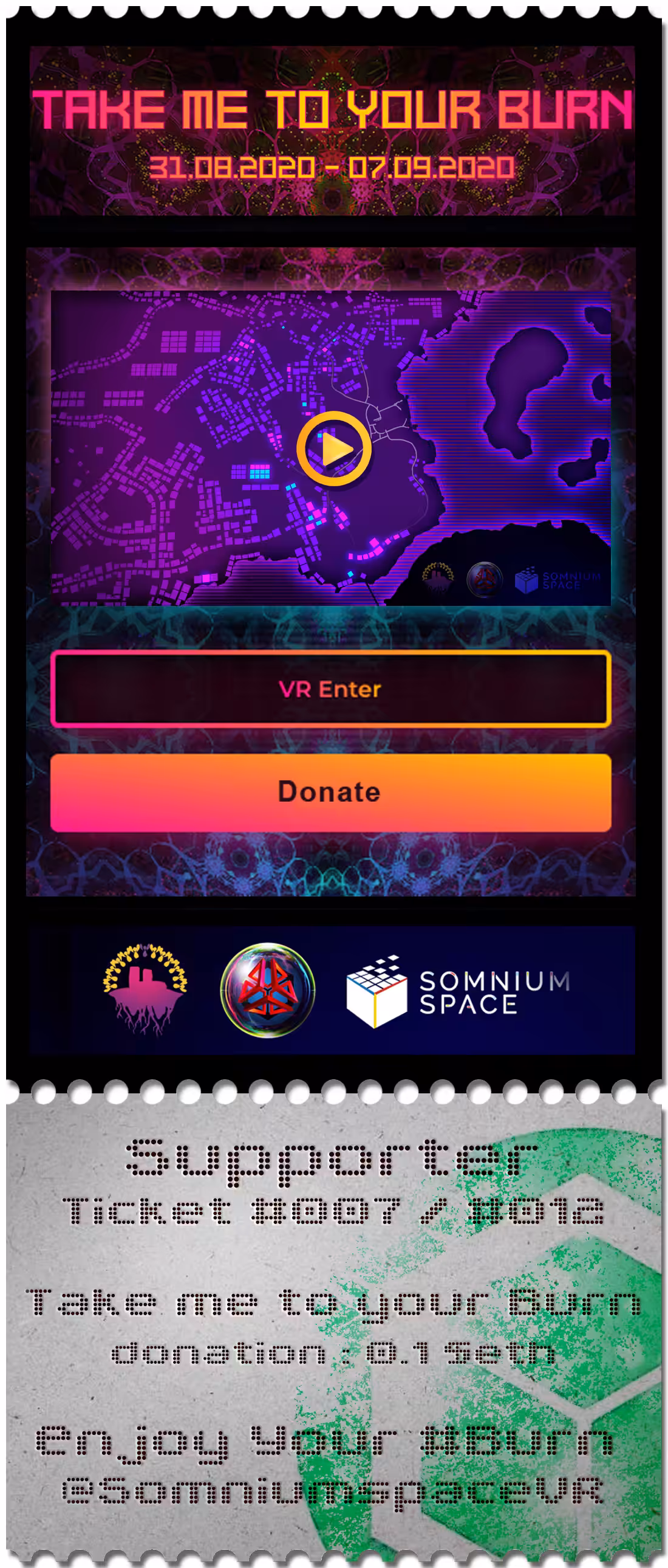 Supporter Ticket #007
