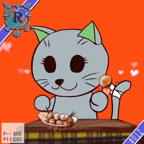 #012 たこ焼き ネココ