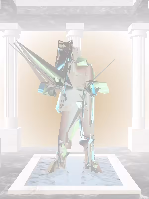 HeavenComputer: The Old Chatoyant Amazonite Woman #6724