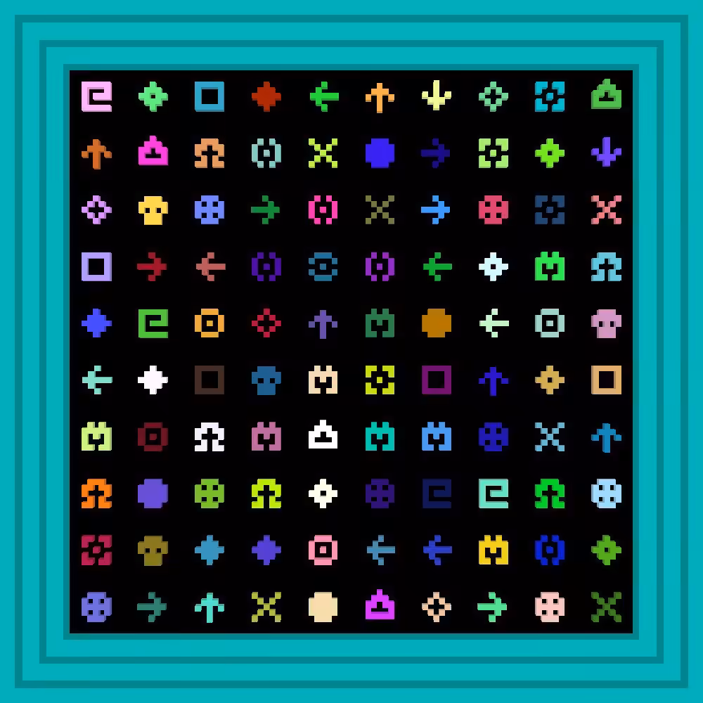 I like jam! :: Procedural Symbols #6/1000