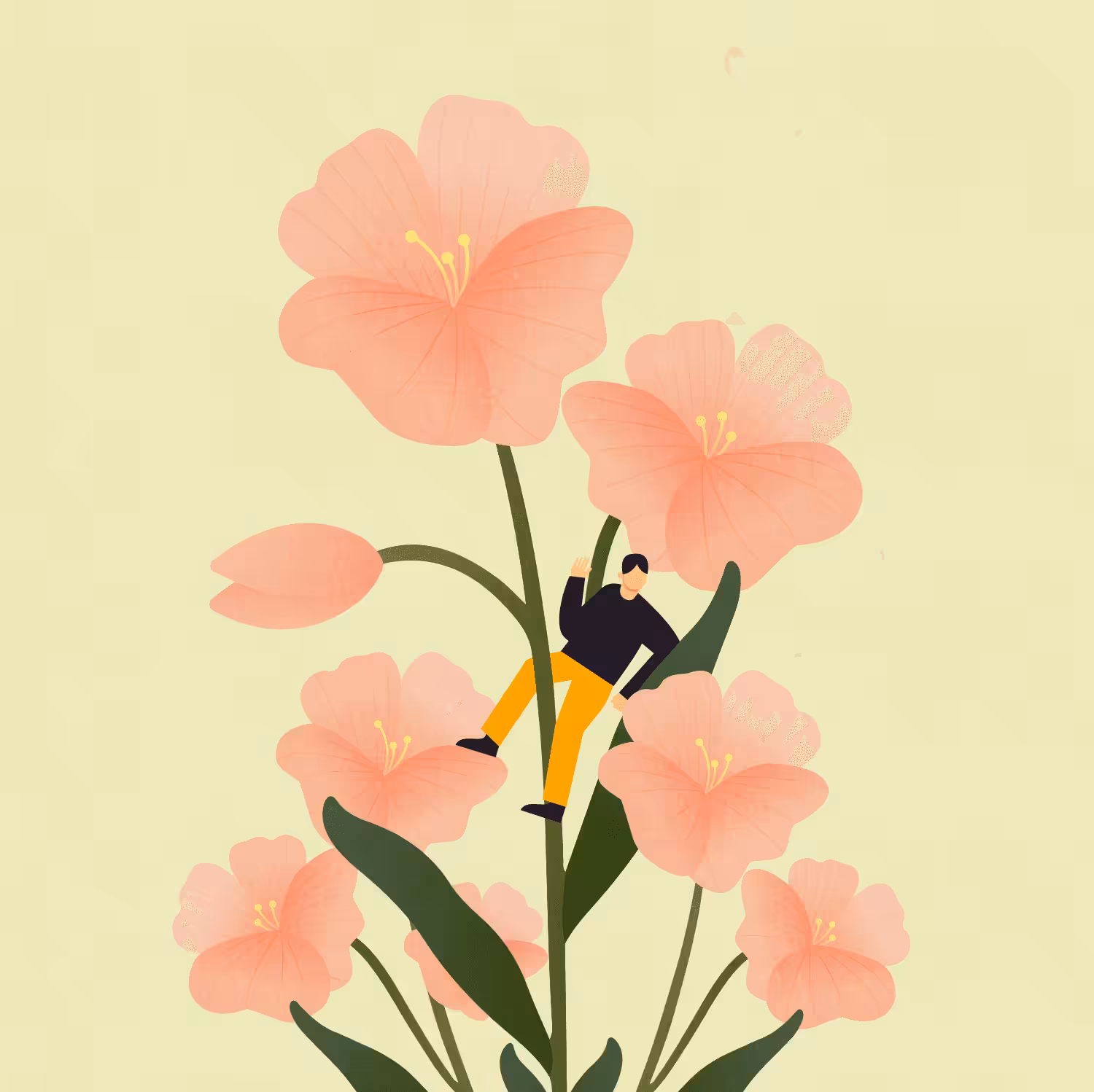 Flowers and me