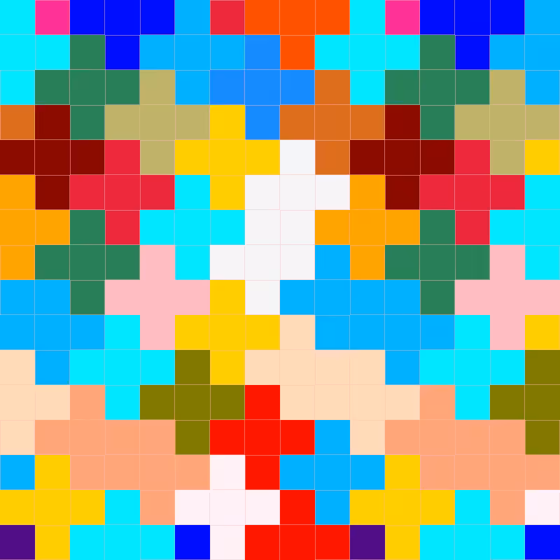 Colorfull Cross #3