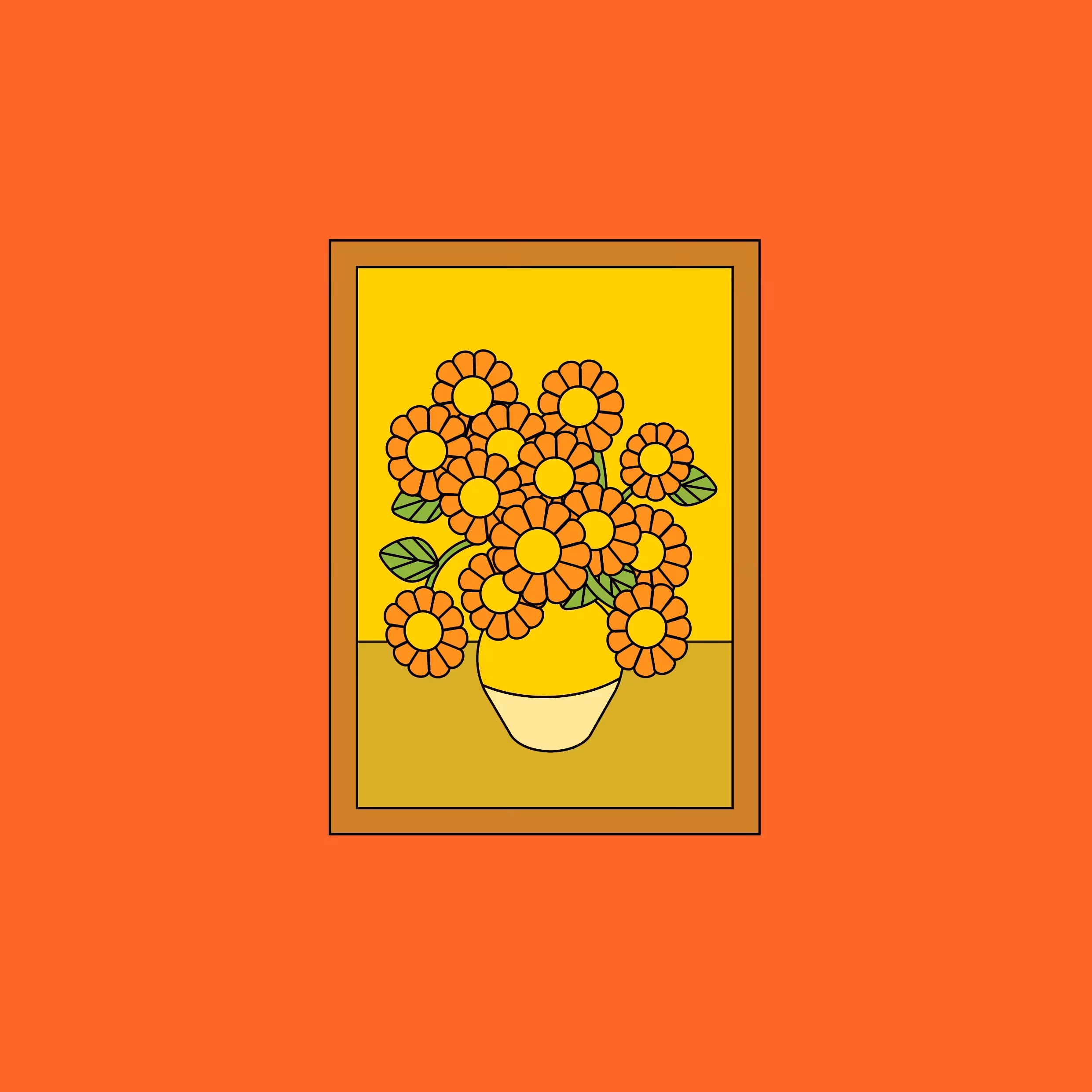 SUNFLOWERS BY MOONDAY