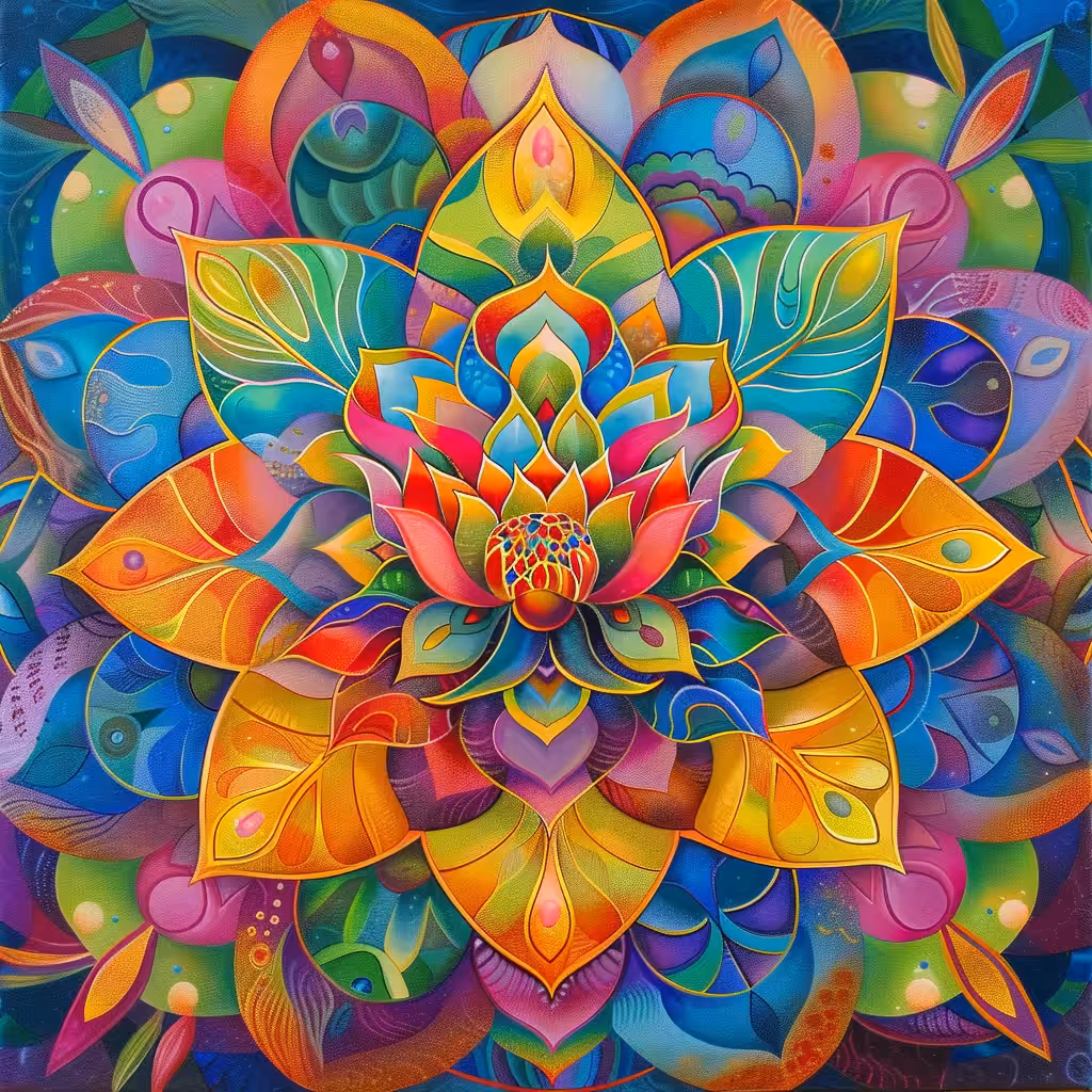 Psychedelic Mandala 1