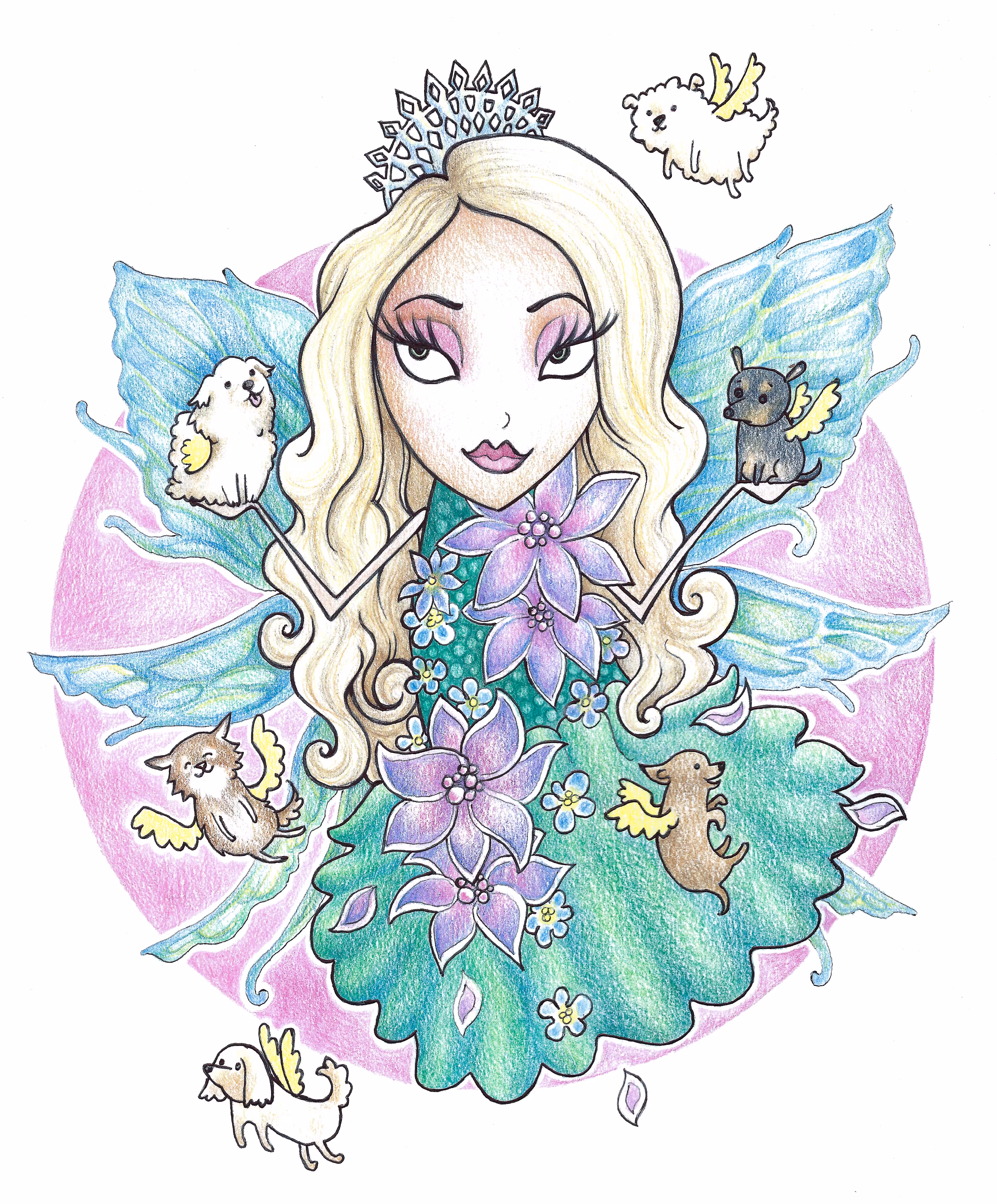 Paris, Fairy Queen and Advocate for NFTs and Puppers