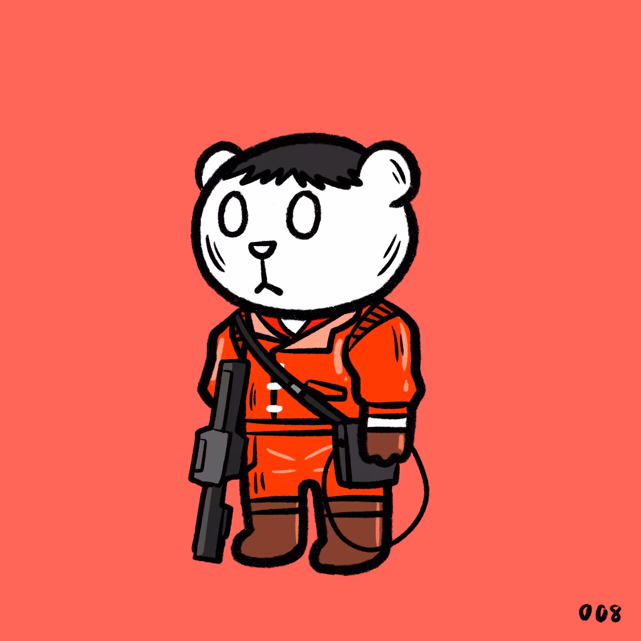 Calm bear#8