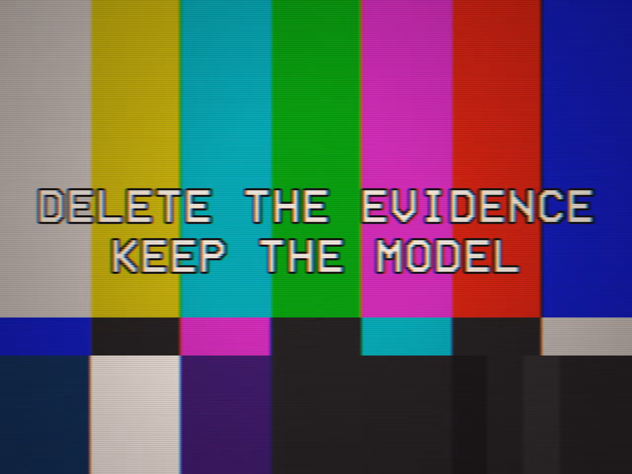 CALIBRATION: DELETE THE EVIDENCE KEEP THE MODEL