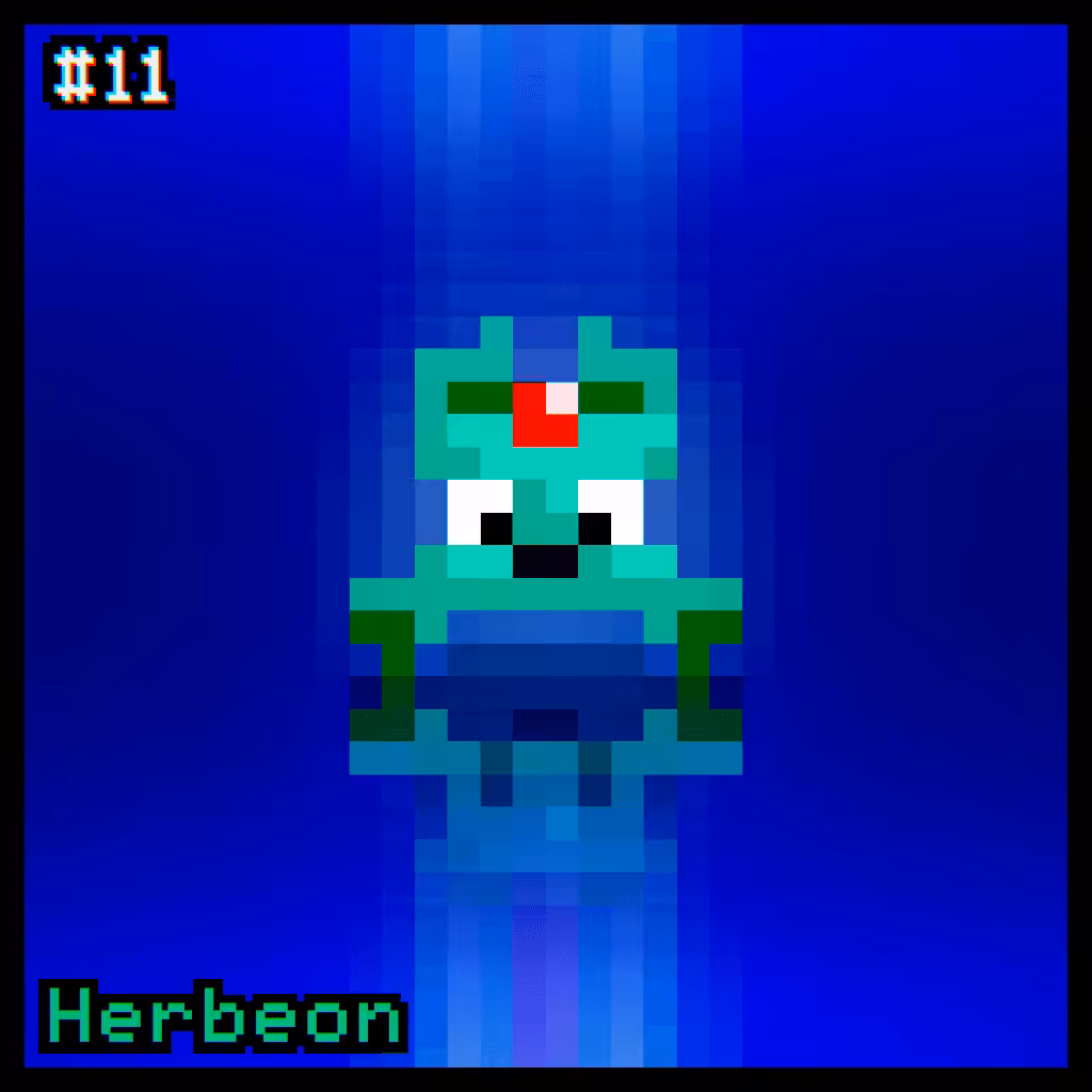 CryptoPixies #11 Herbeon