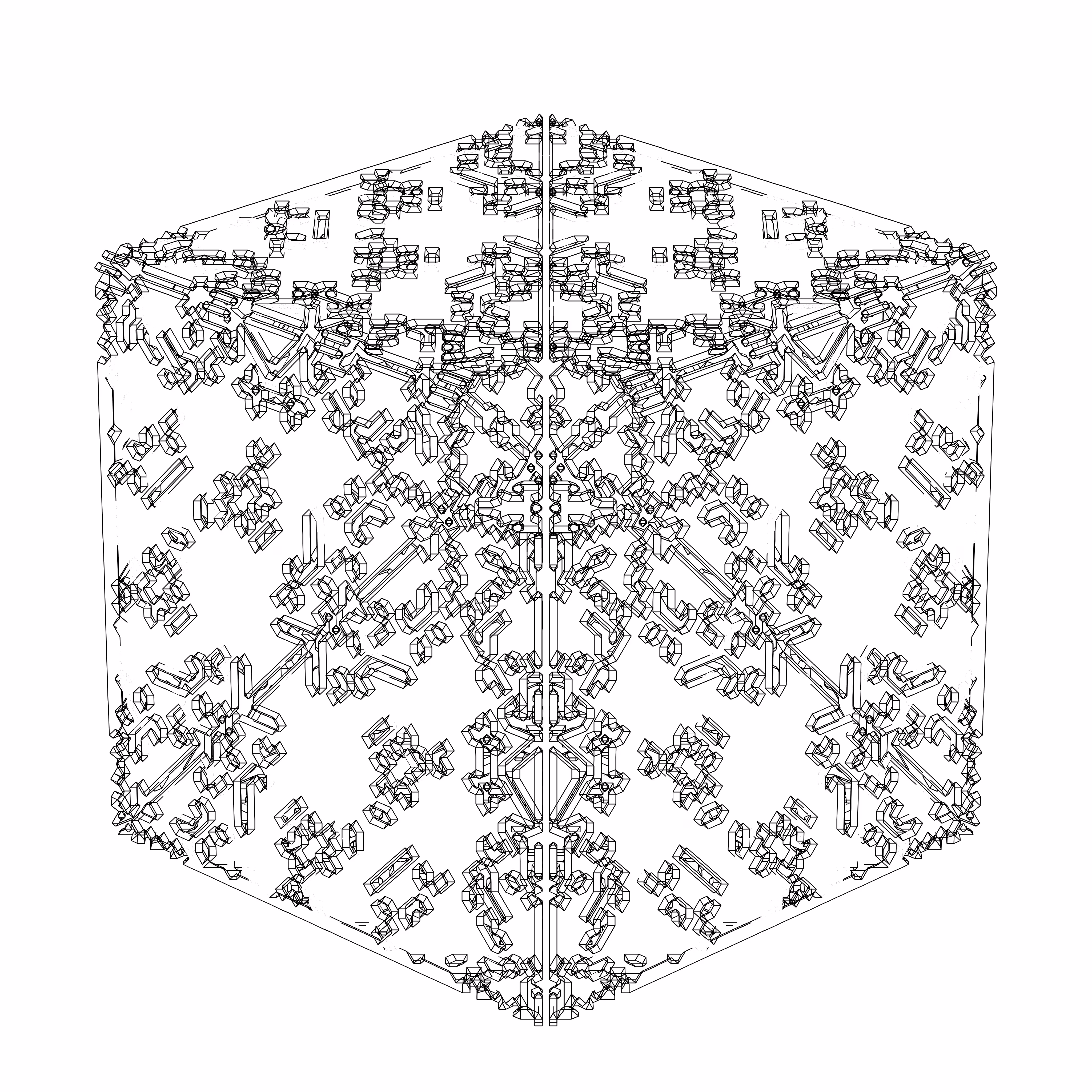 LL21 Alien Art Cube #26