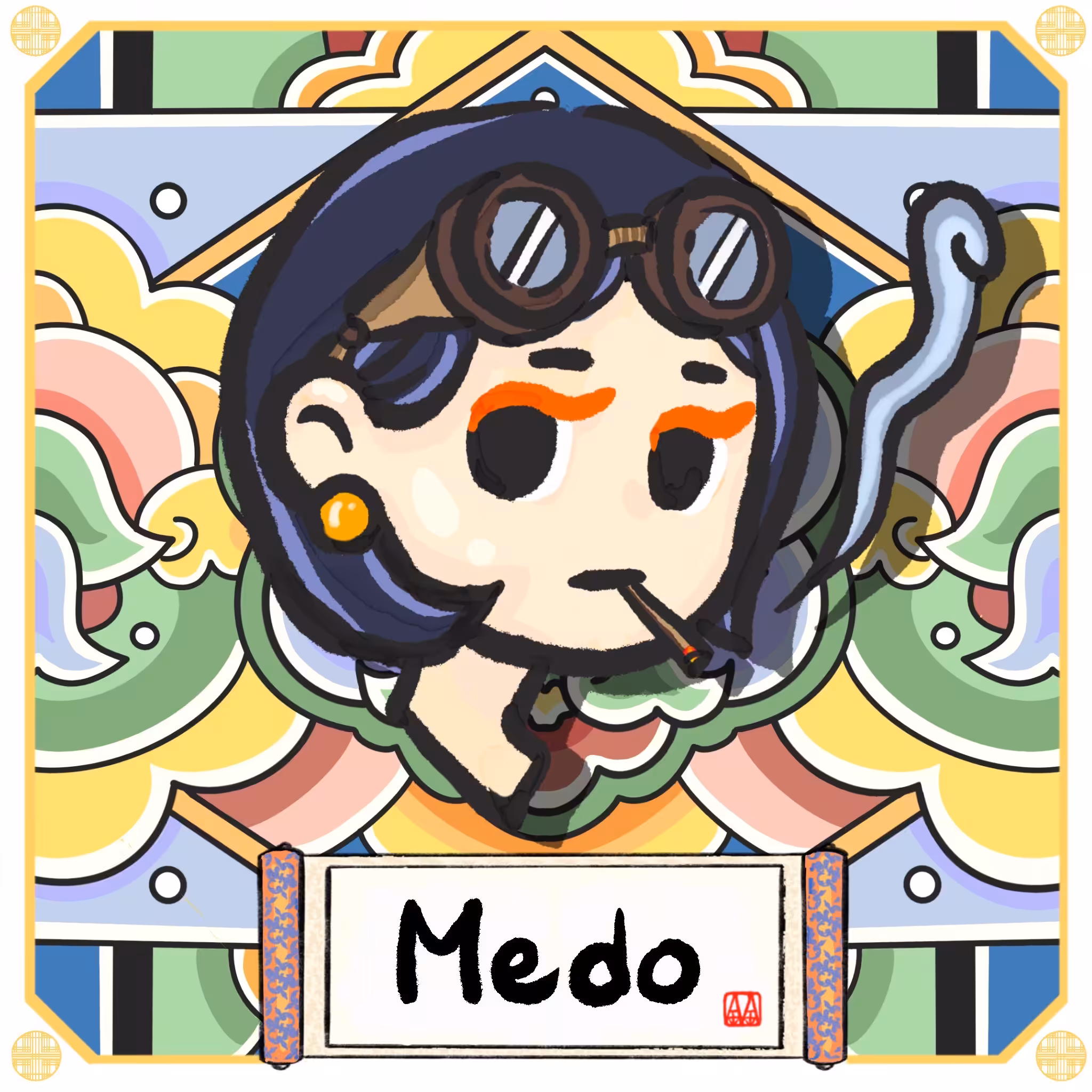 [Korean Fantastic Creature by ShinyTiger X DSC Mate Medo] Dancheong Version