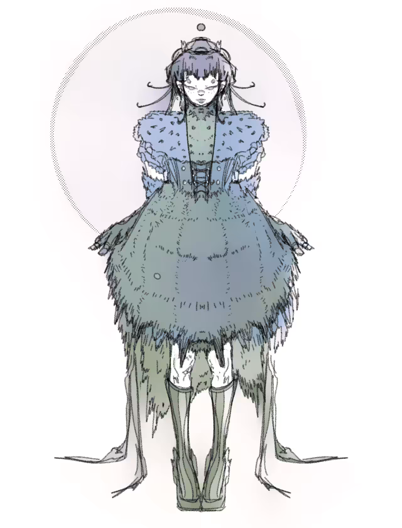 Distressed Dress of Selhene Theater