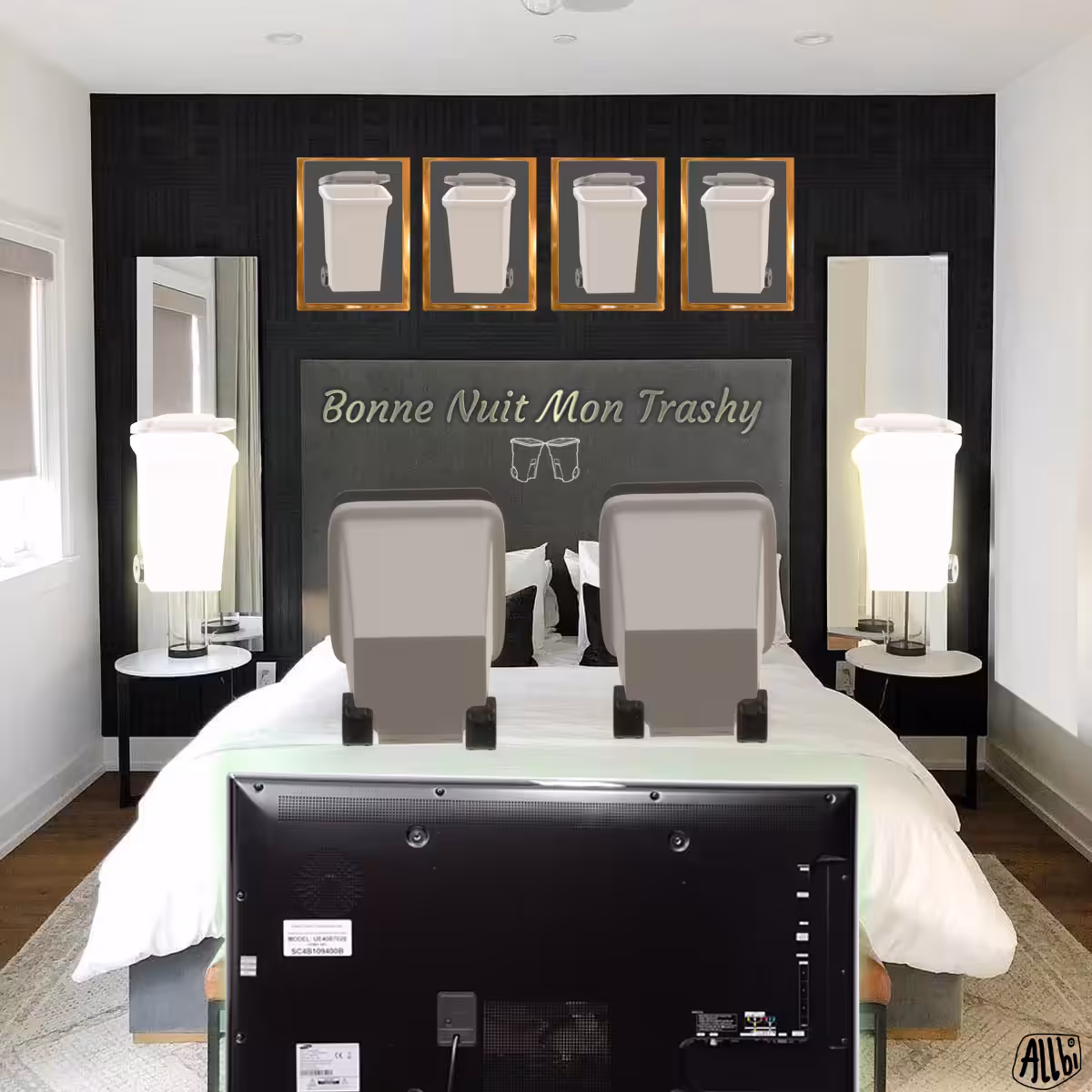 Family Trash Bedroom