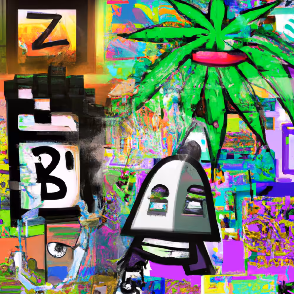 Stoned Robot #23