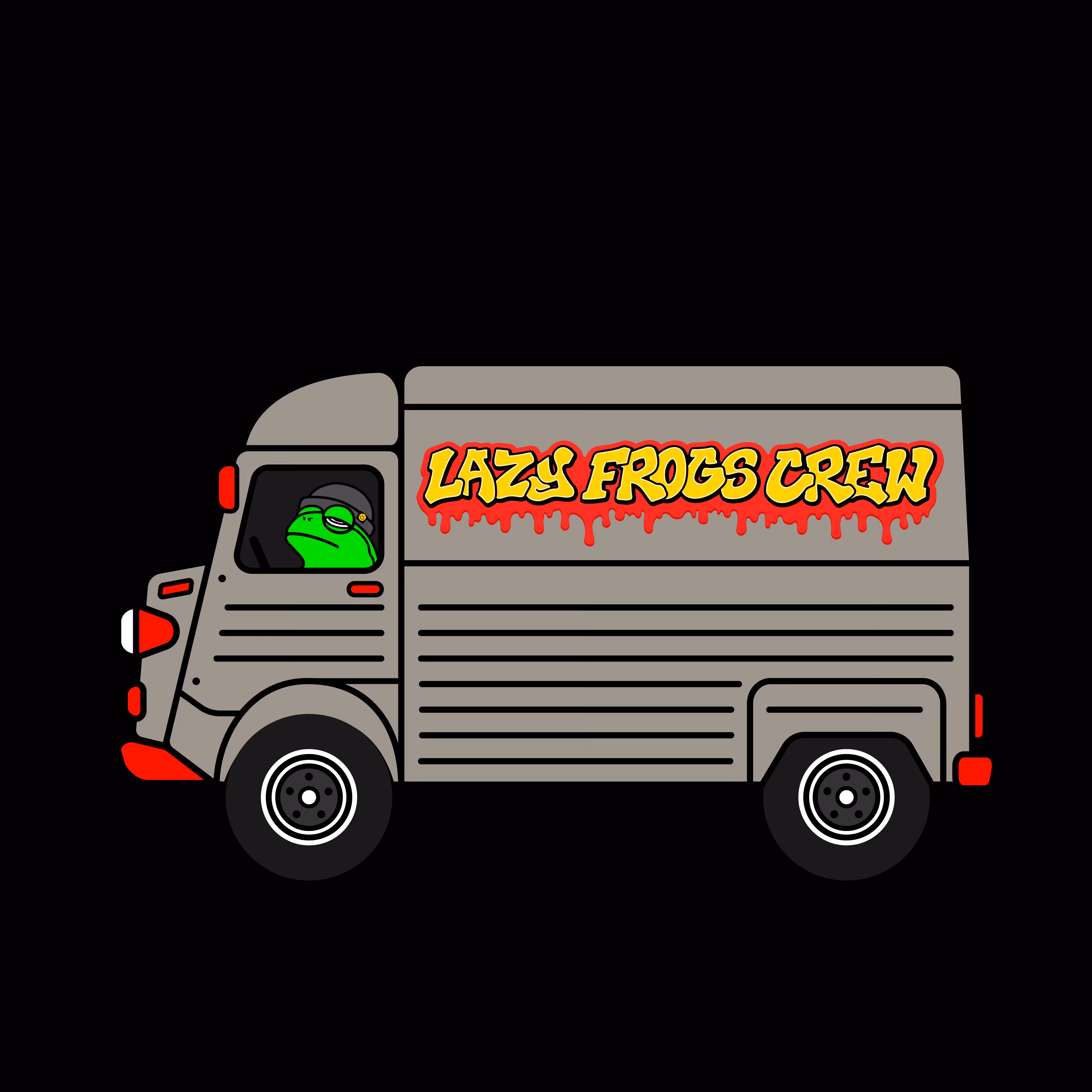 Lazy Frogs On The Road #079