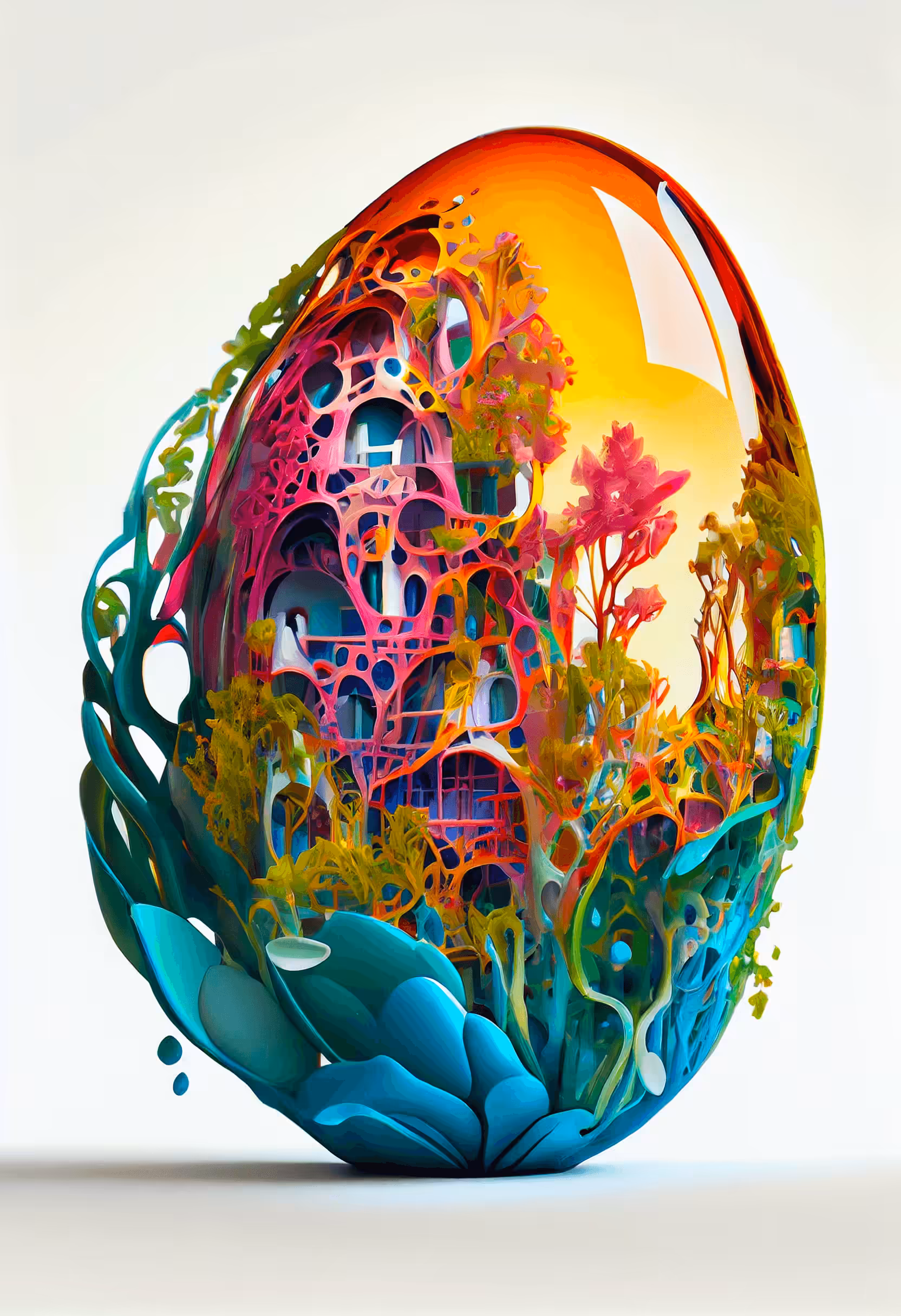 Fantasy Architecture Egg 2