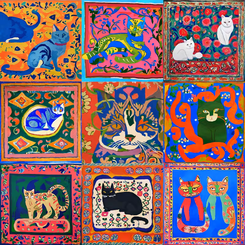99 Patchworks of 9 Lives #28