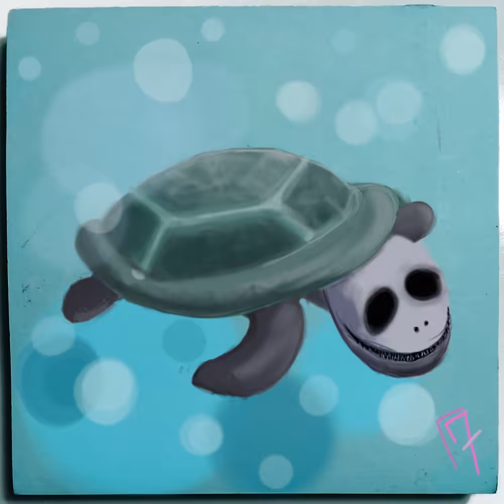 StickyNotes #003 - Depressed Turtle