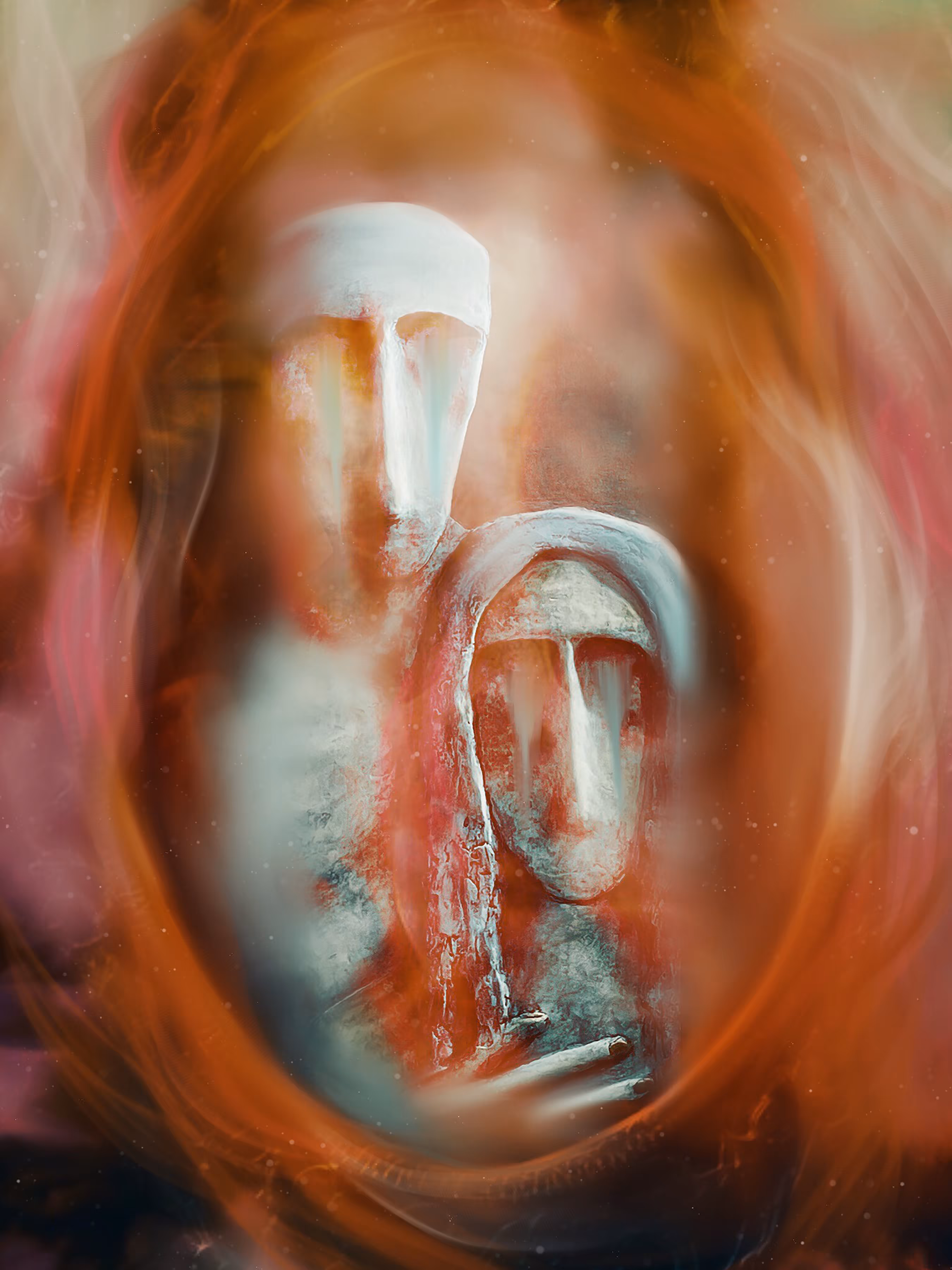 COUPLE IN THE MIRROR