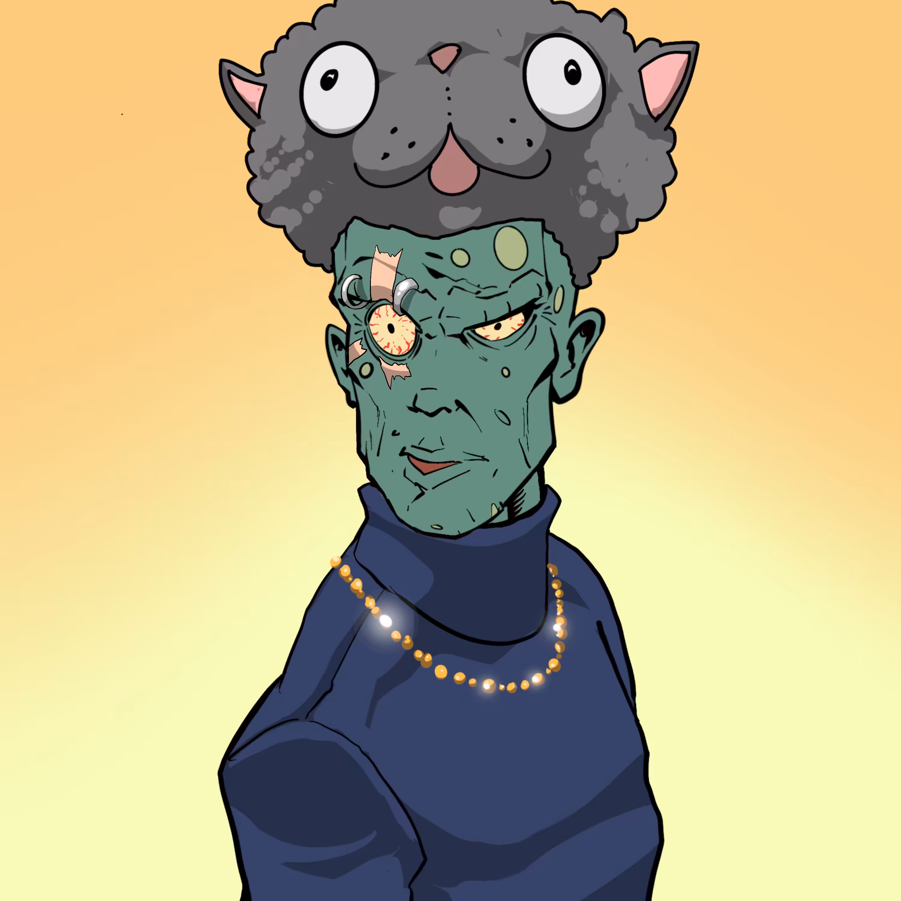 GlieseZombiesPFPs: GlieseZombiePFP #1287