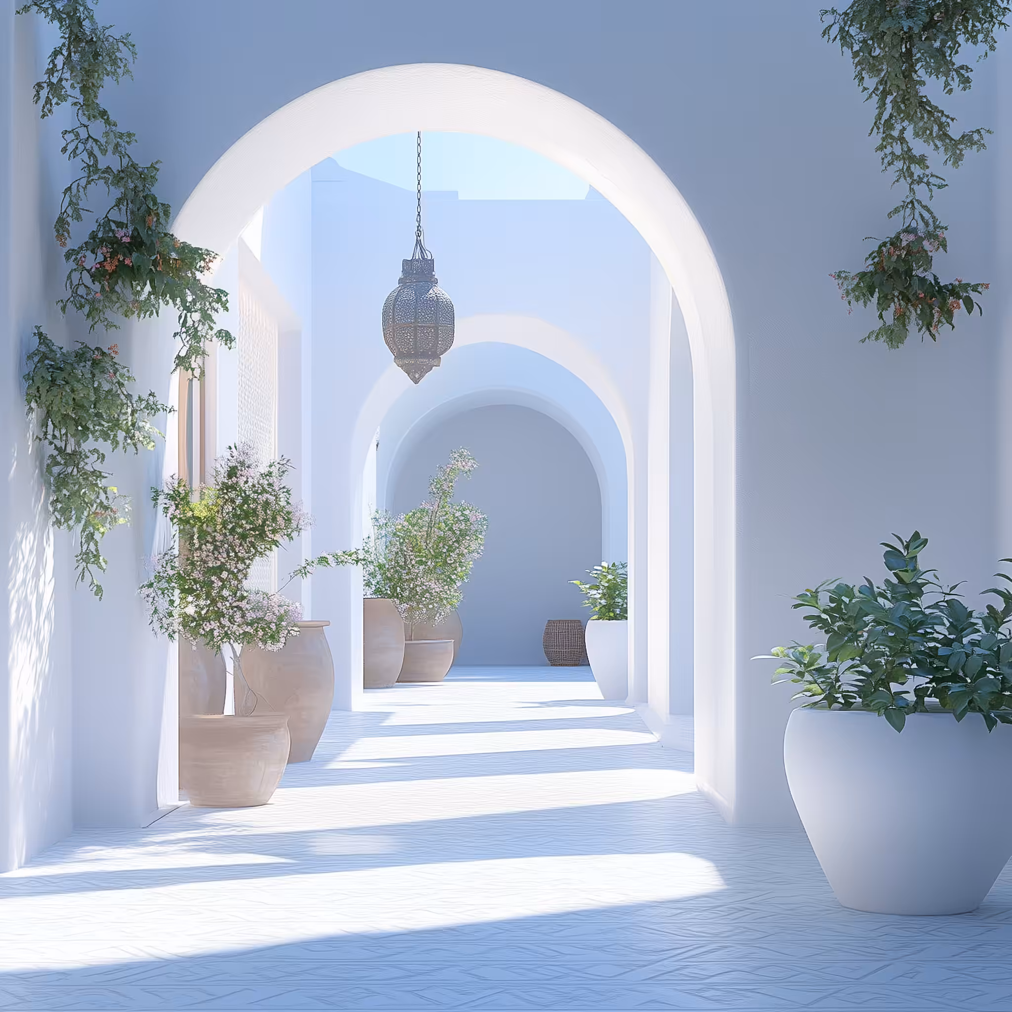 Morocco courtyard study 2