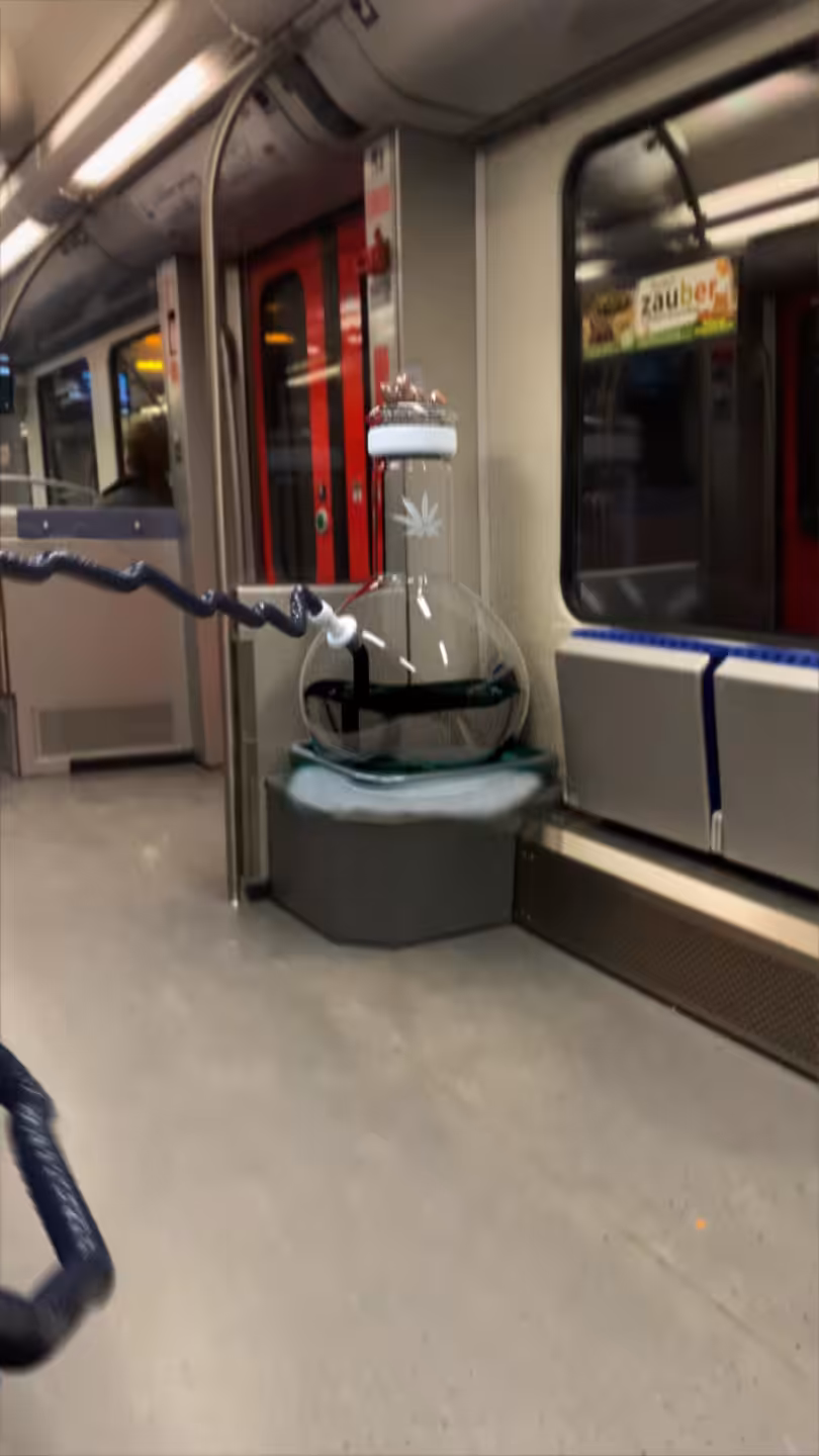 "Train Blazer – Raiding Stoned" 1440x810px