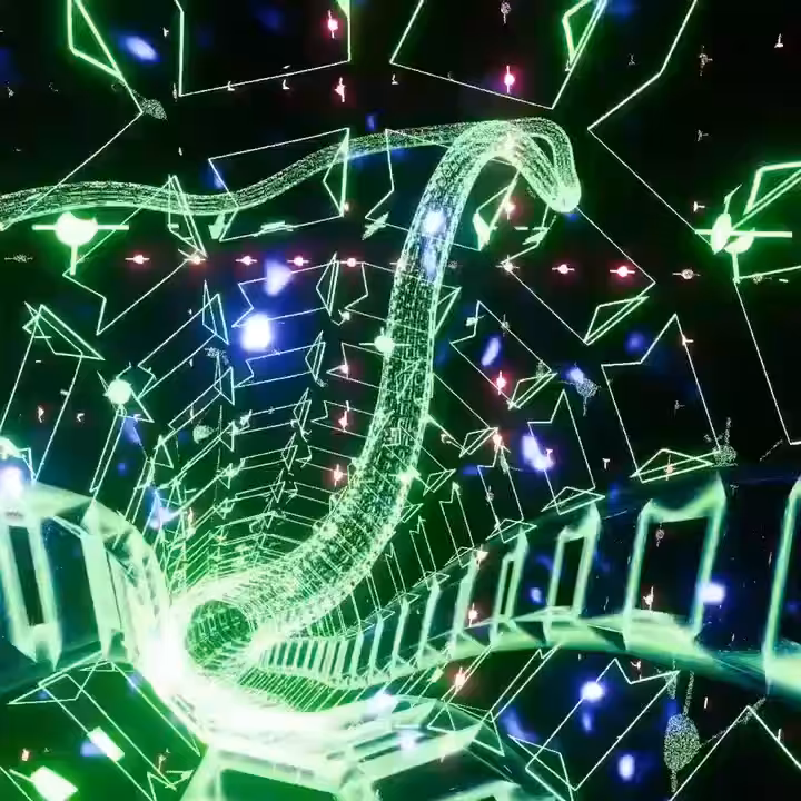 Trippy tunnel warp