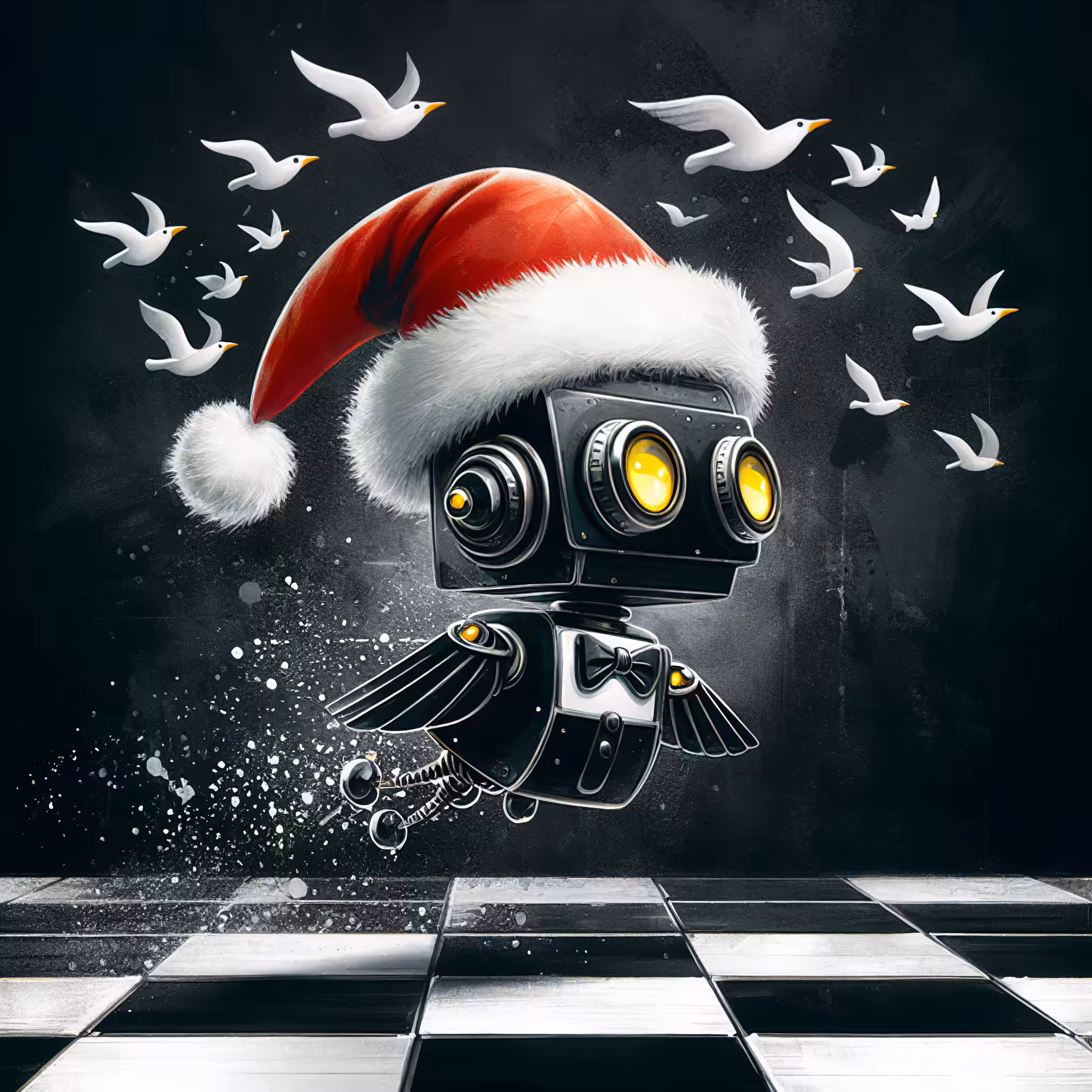 [003] Mr Robot bird