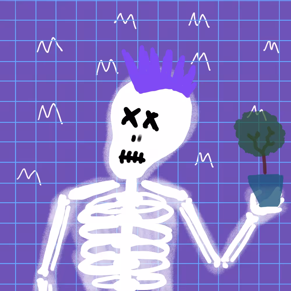 LOW EFFORT SKULLETTI #209