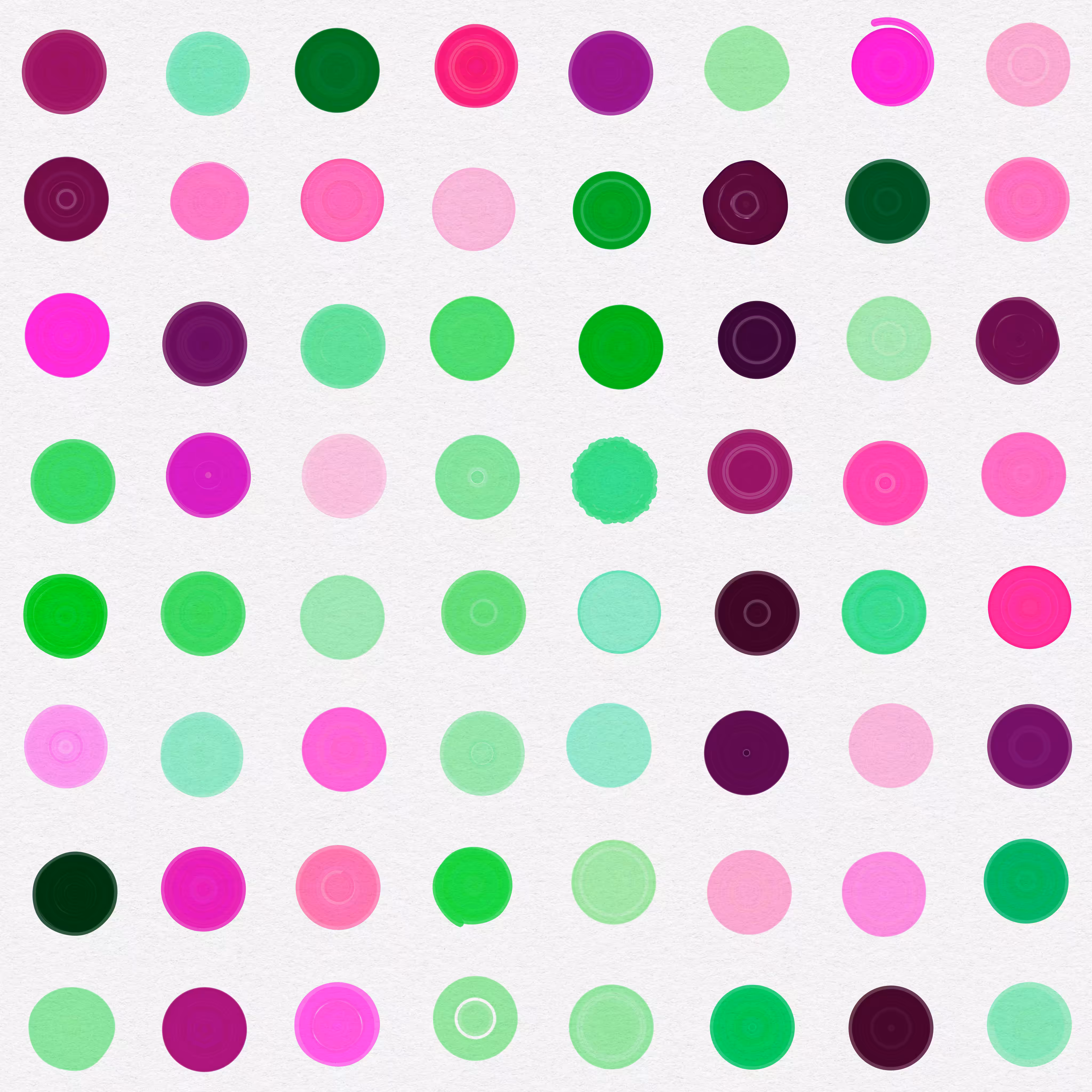 M'Fing Dots on a M'Fing Grid #83