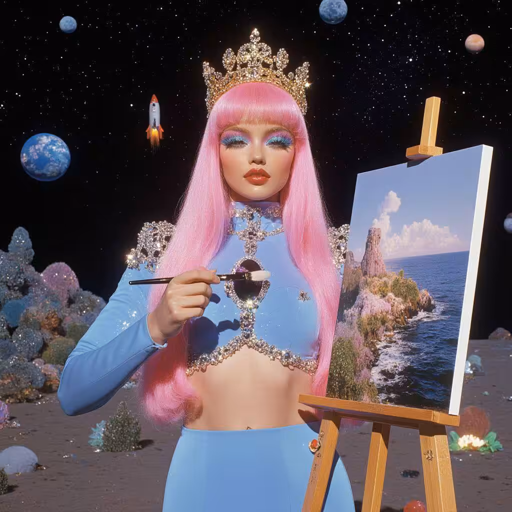 Cosmic Artist II: Starlight Canvas