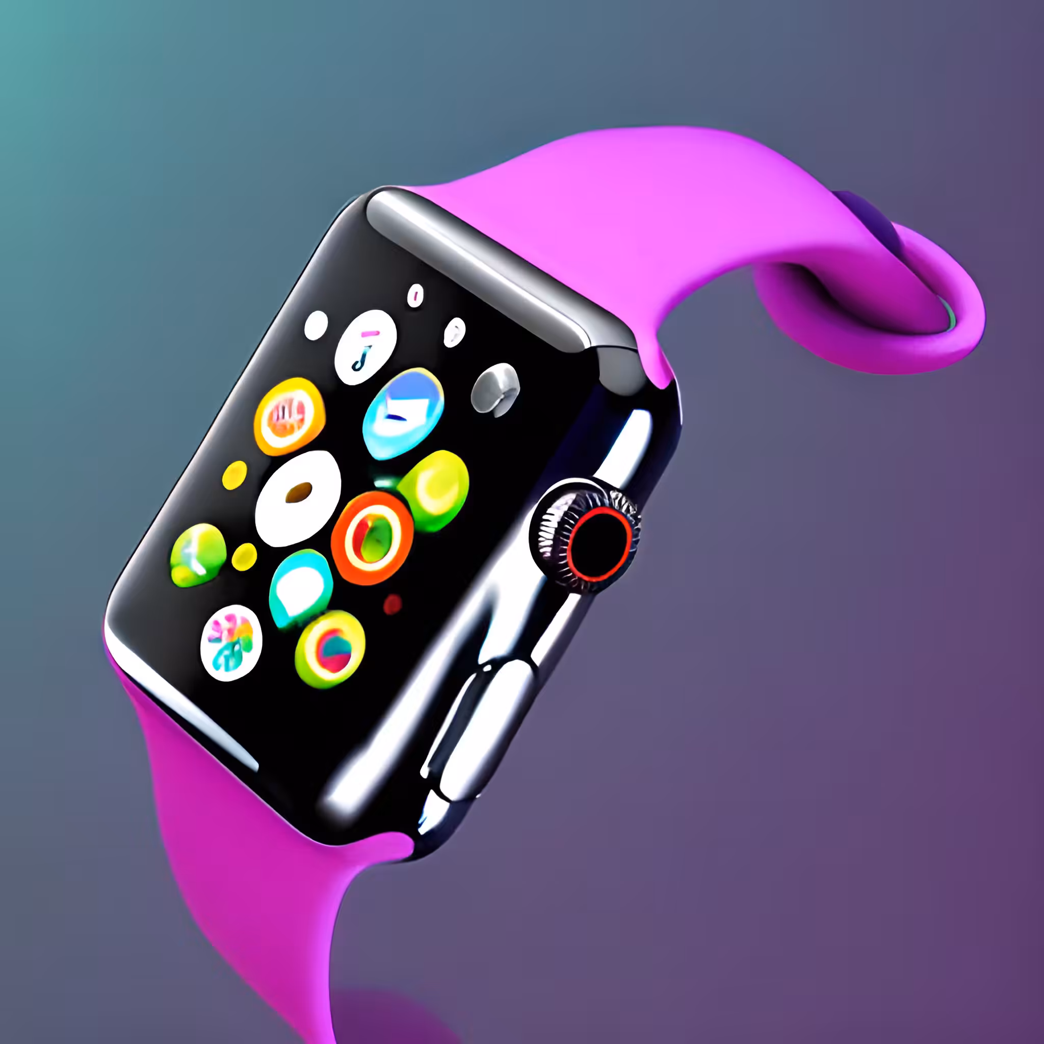 Neon Art: Apple Watch