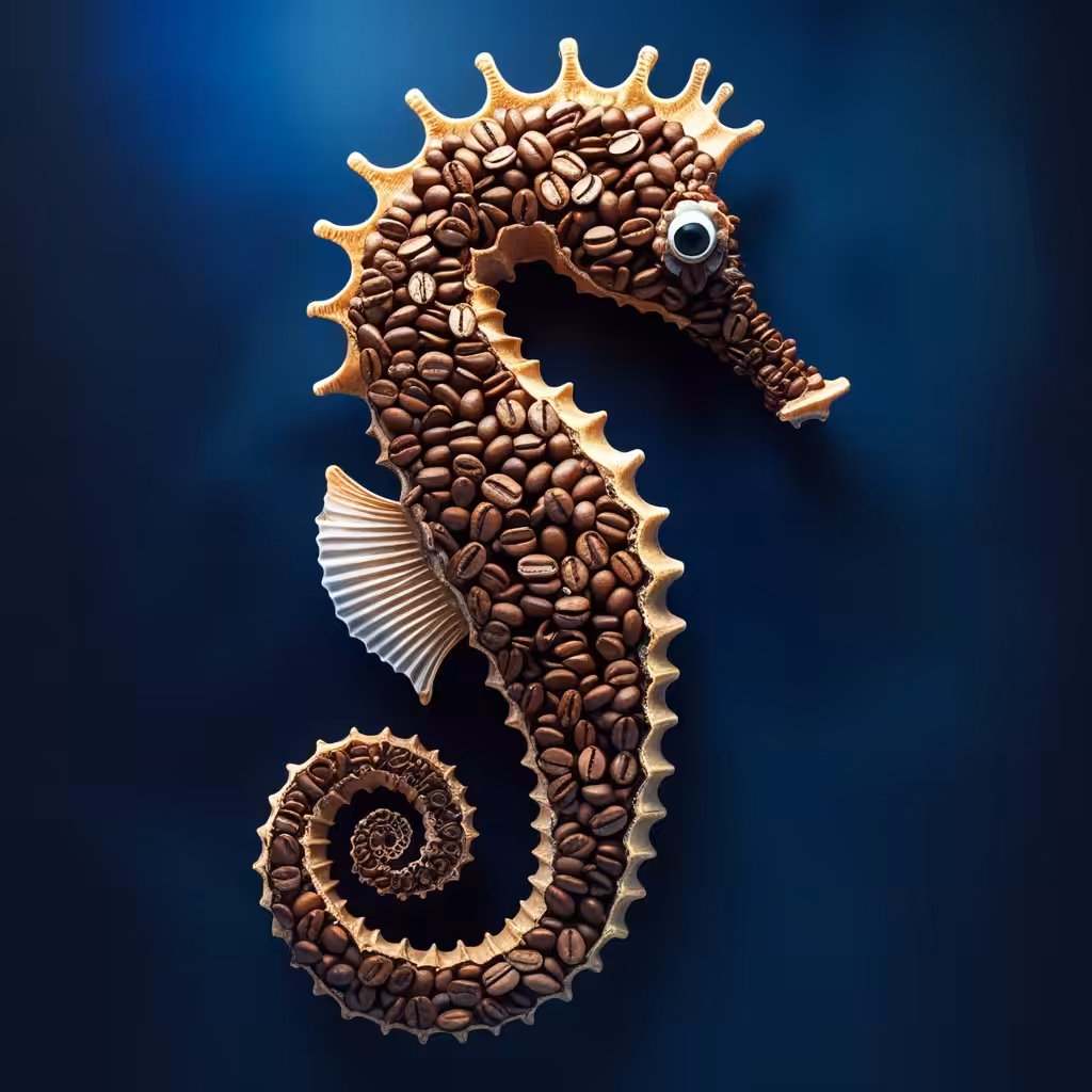 Coffee Seahorse 001