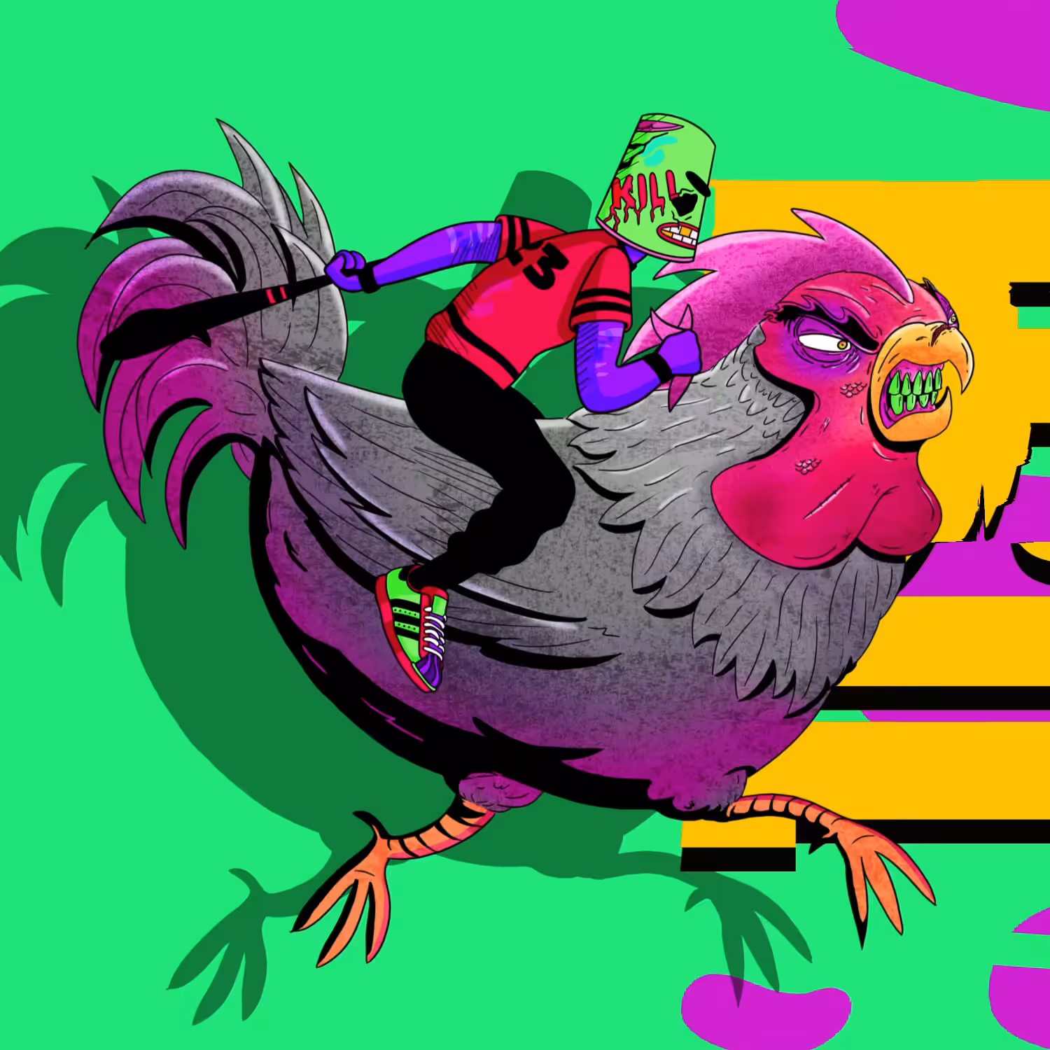 El Salvaje Cock Rider