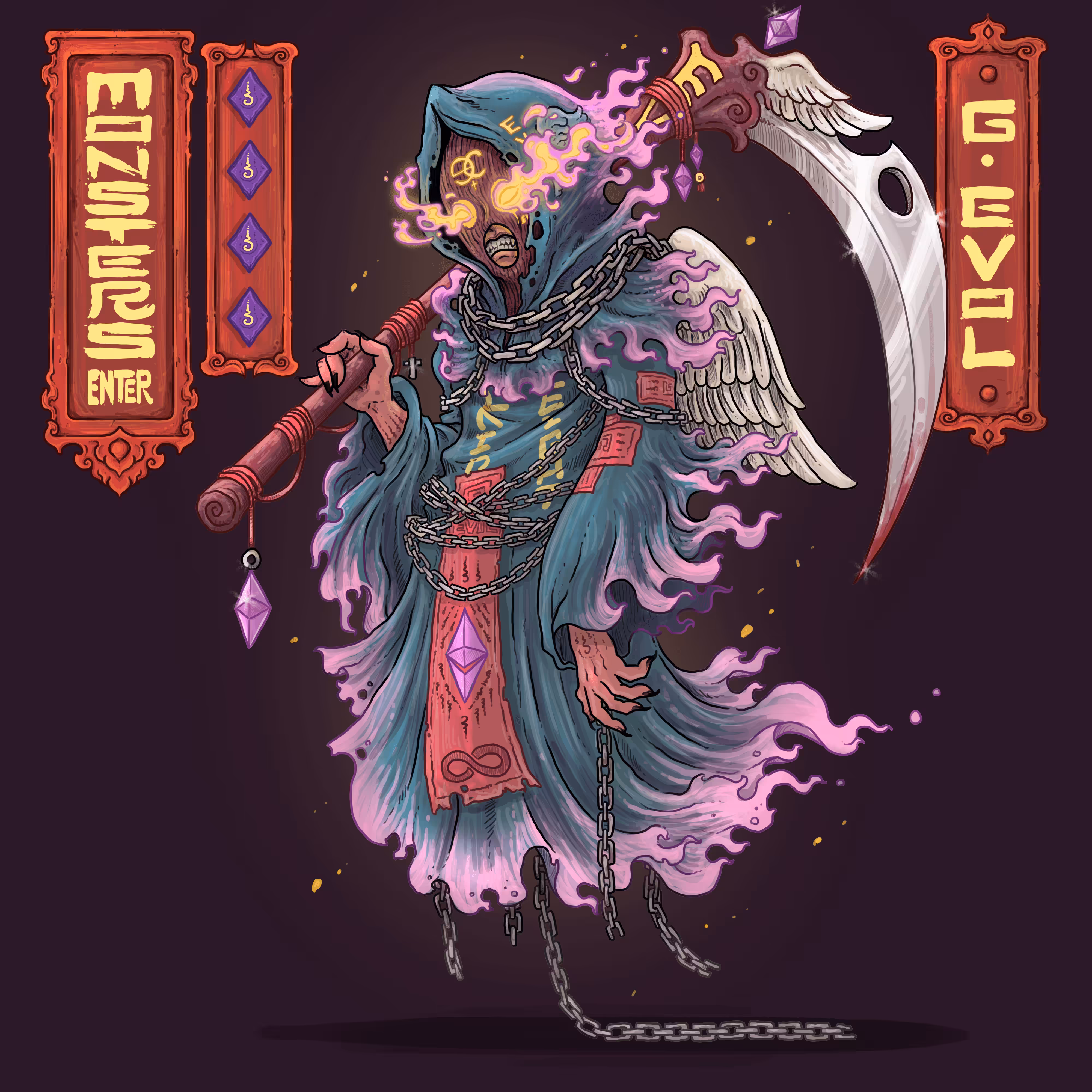 MONSTERS ENTER x EVOLARTCOMP - G'EVOL [R]