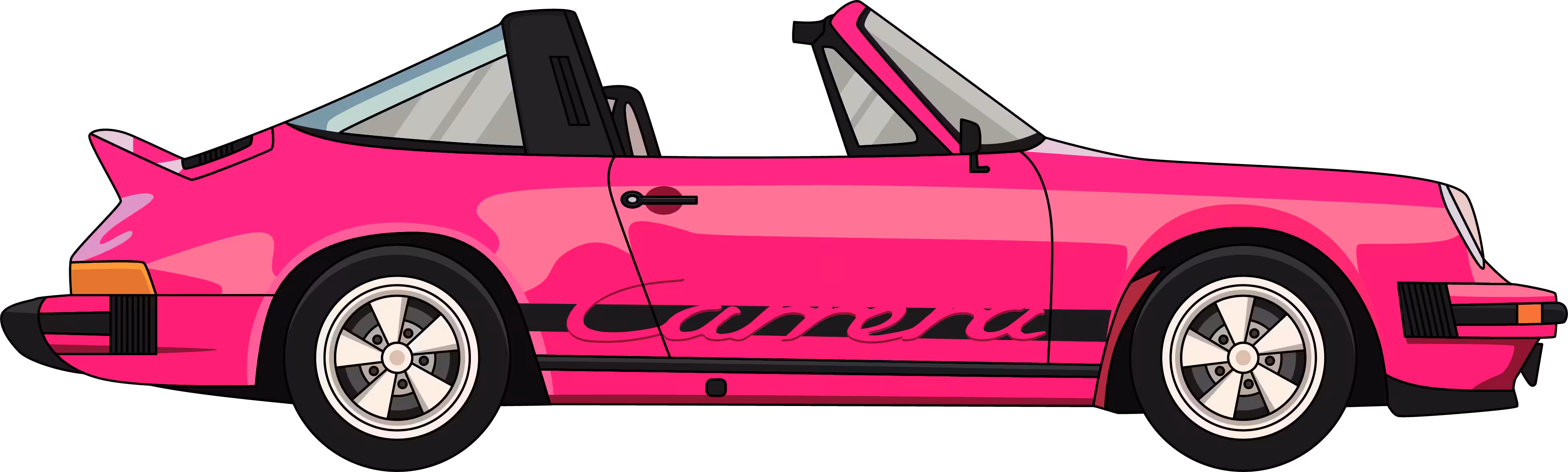 Pink 356 Targa Carerra