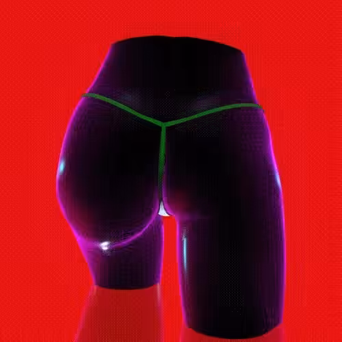 Arse Thong RGB BG #013