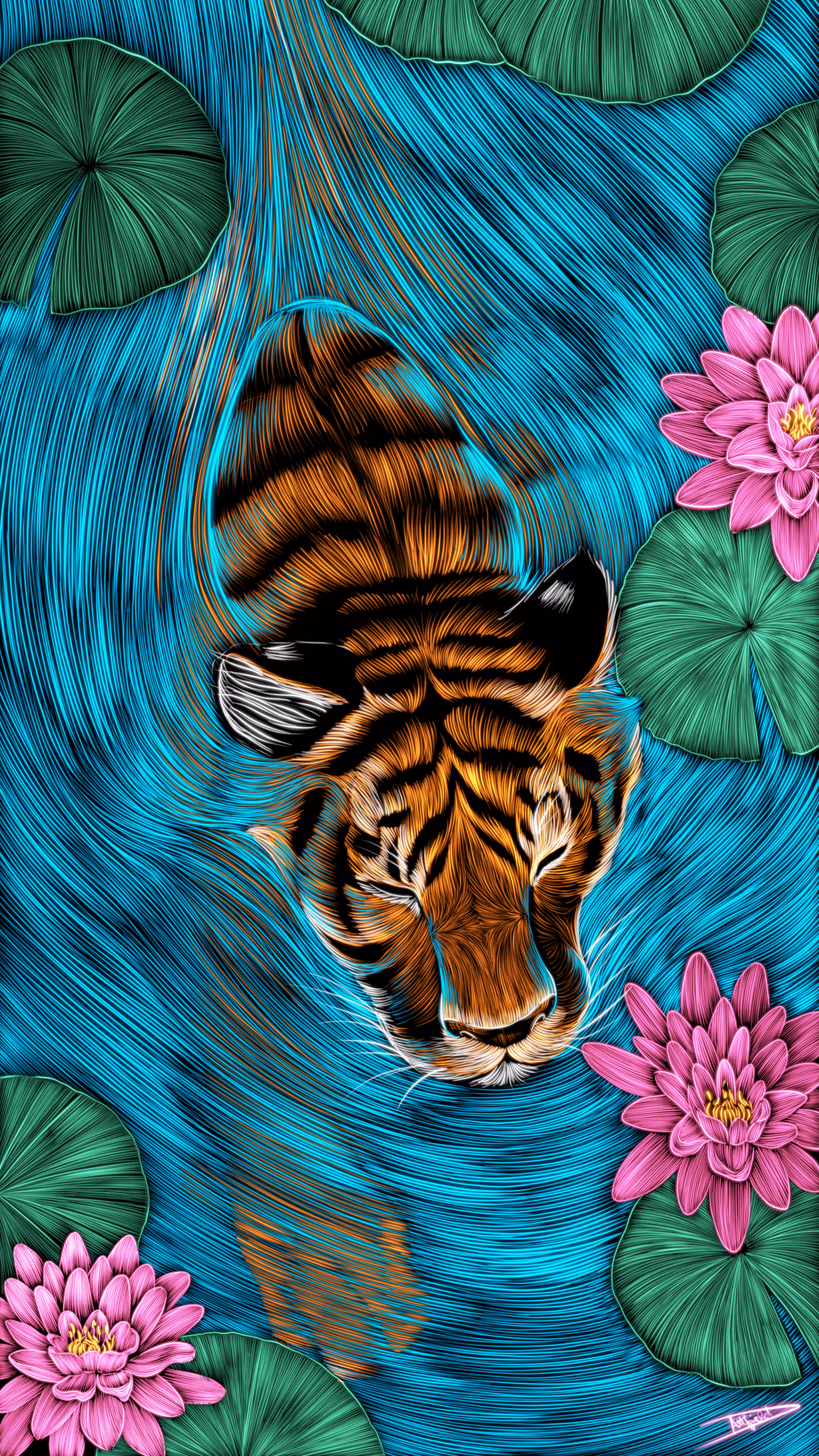 Water Tiger by Danielladoodles #13/35
