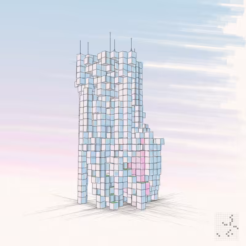 Cellular Skyscrapers #130