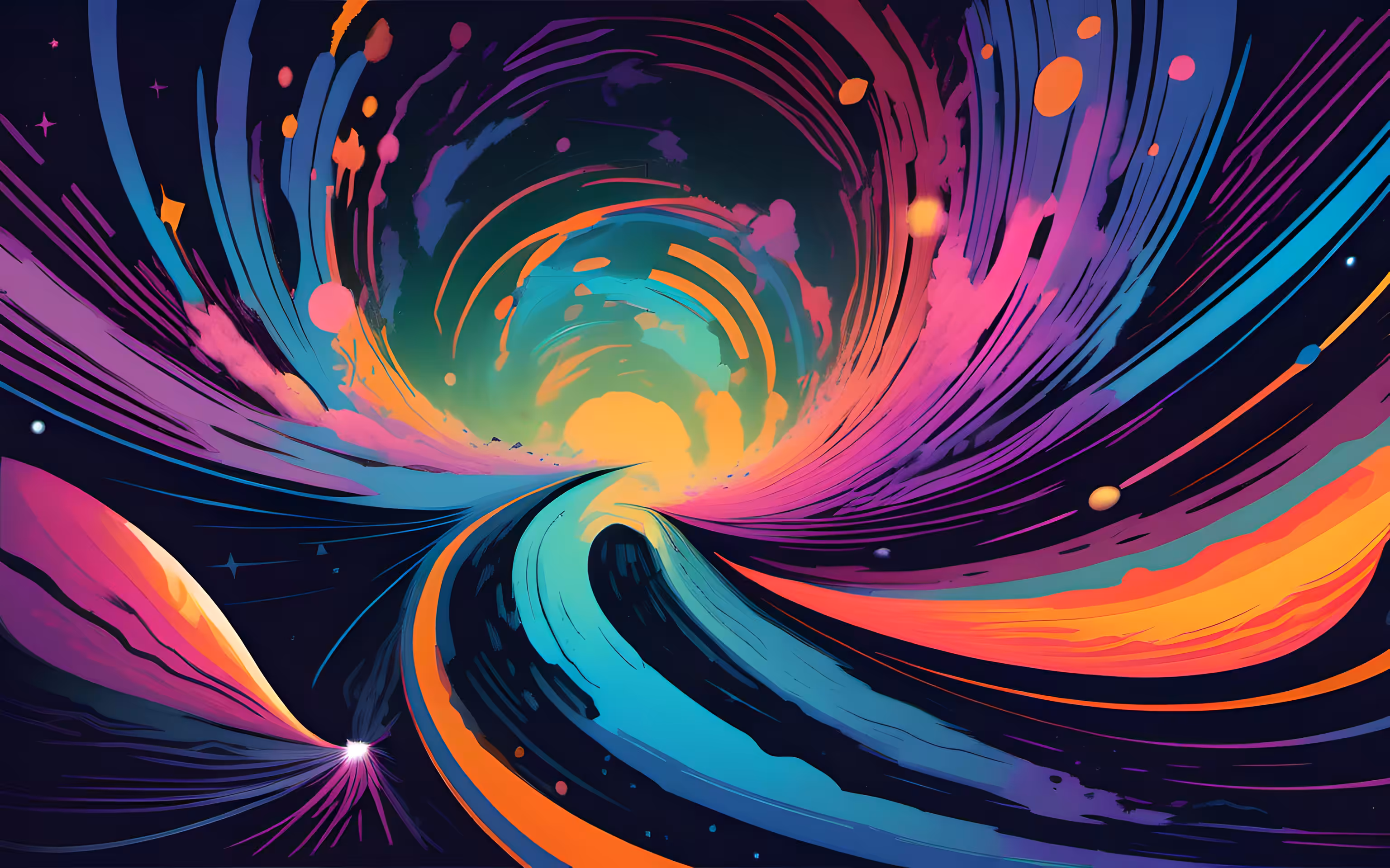 AI imagines famous generative artworks #162