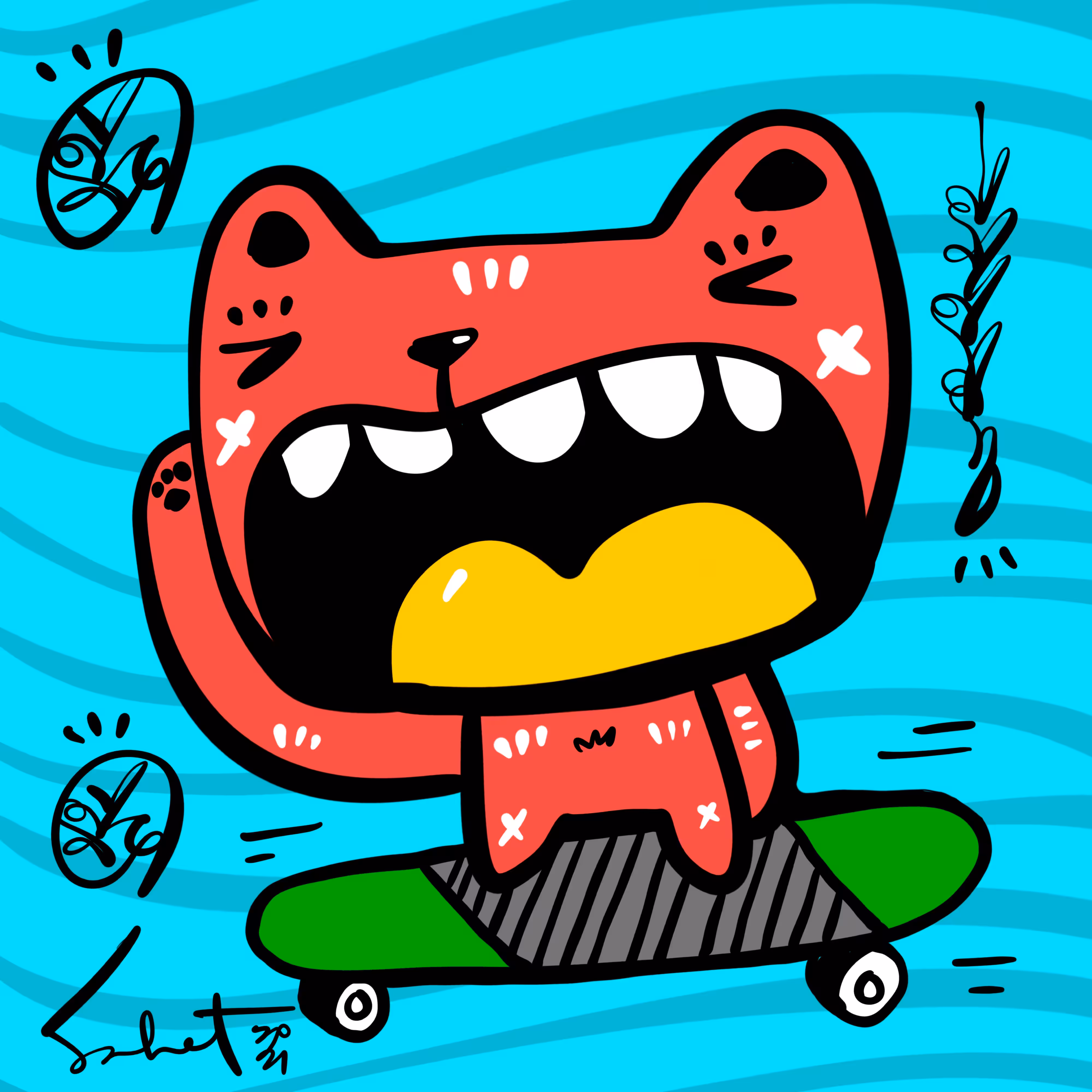 Ugly Kitties by Sabet #141