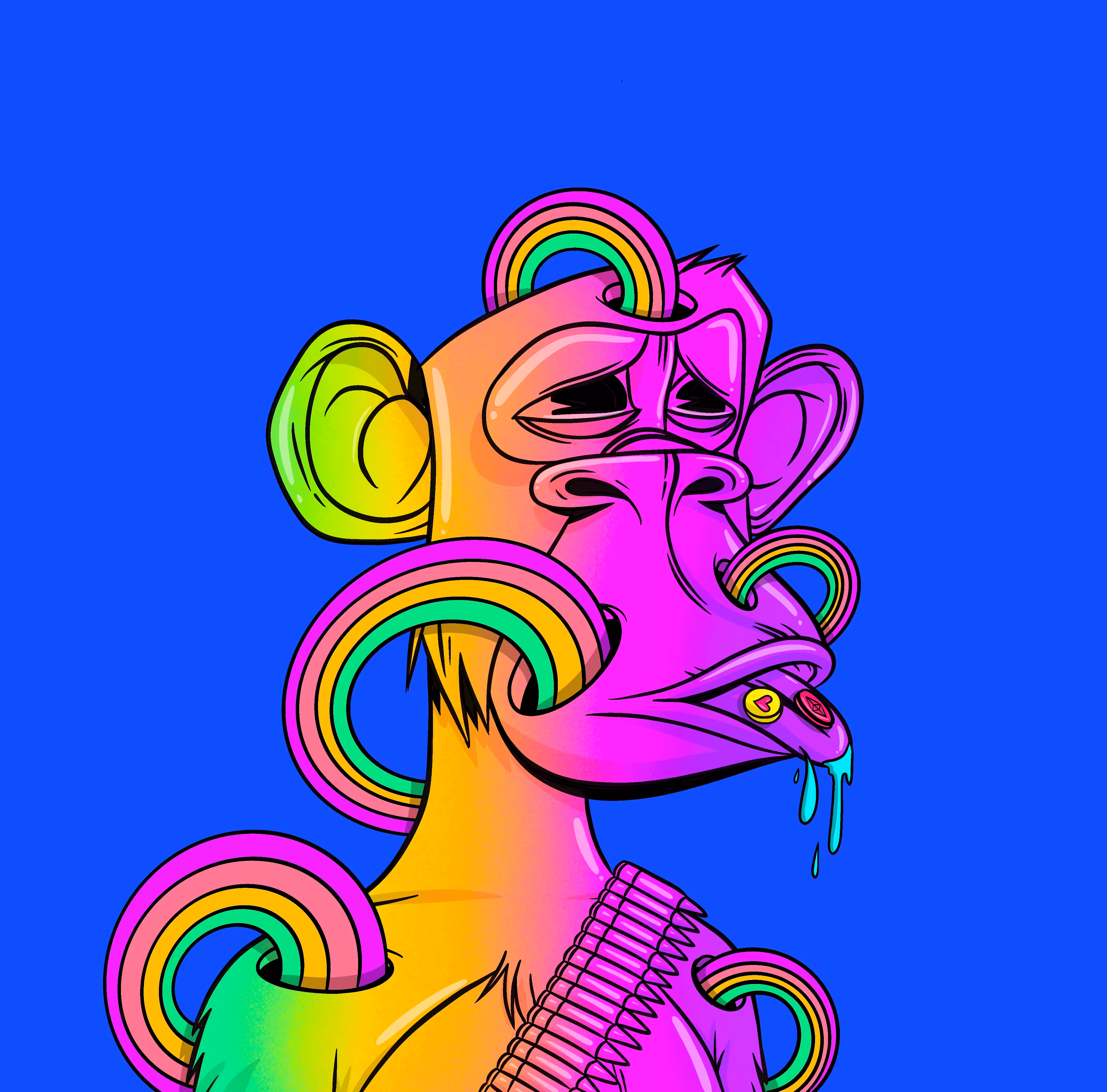 Bored ape remix #8701 - 10/10 Edition