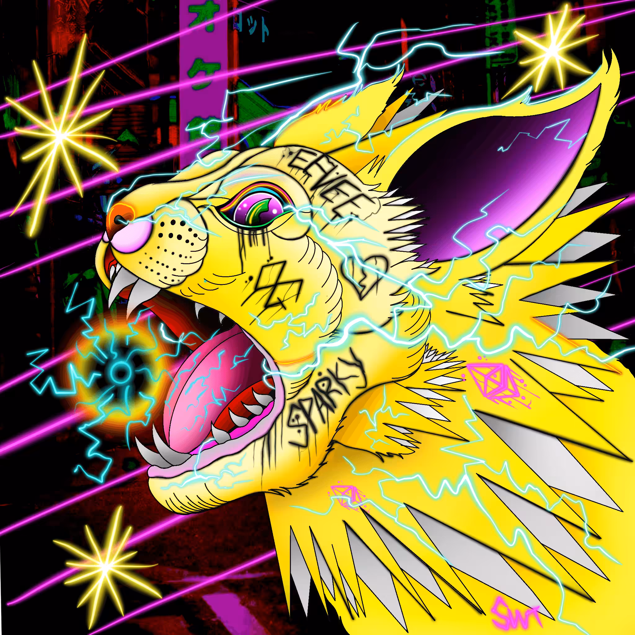 Sparky the Baked Jolteon ETH