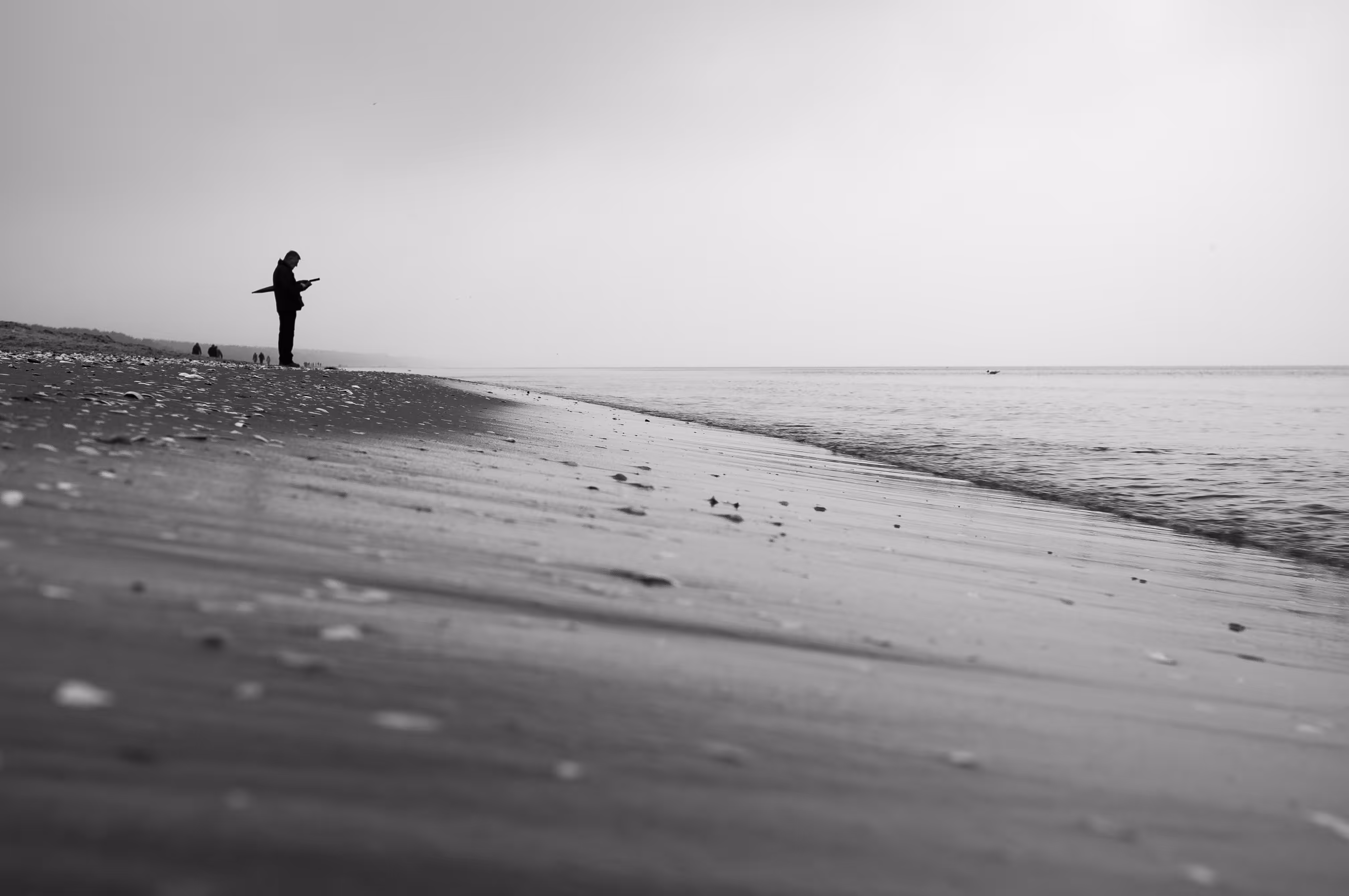 Alone on the Beach 