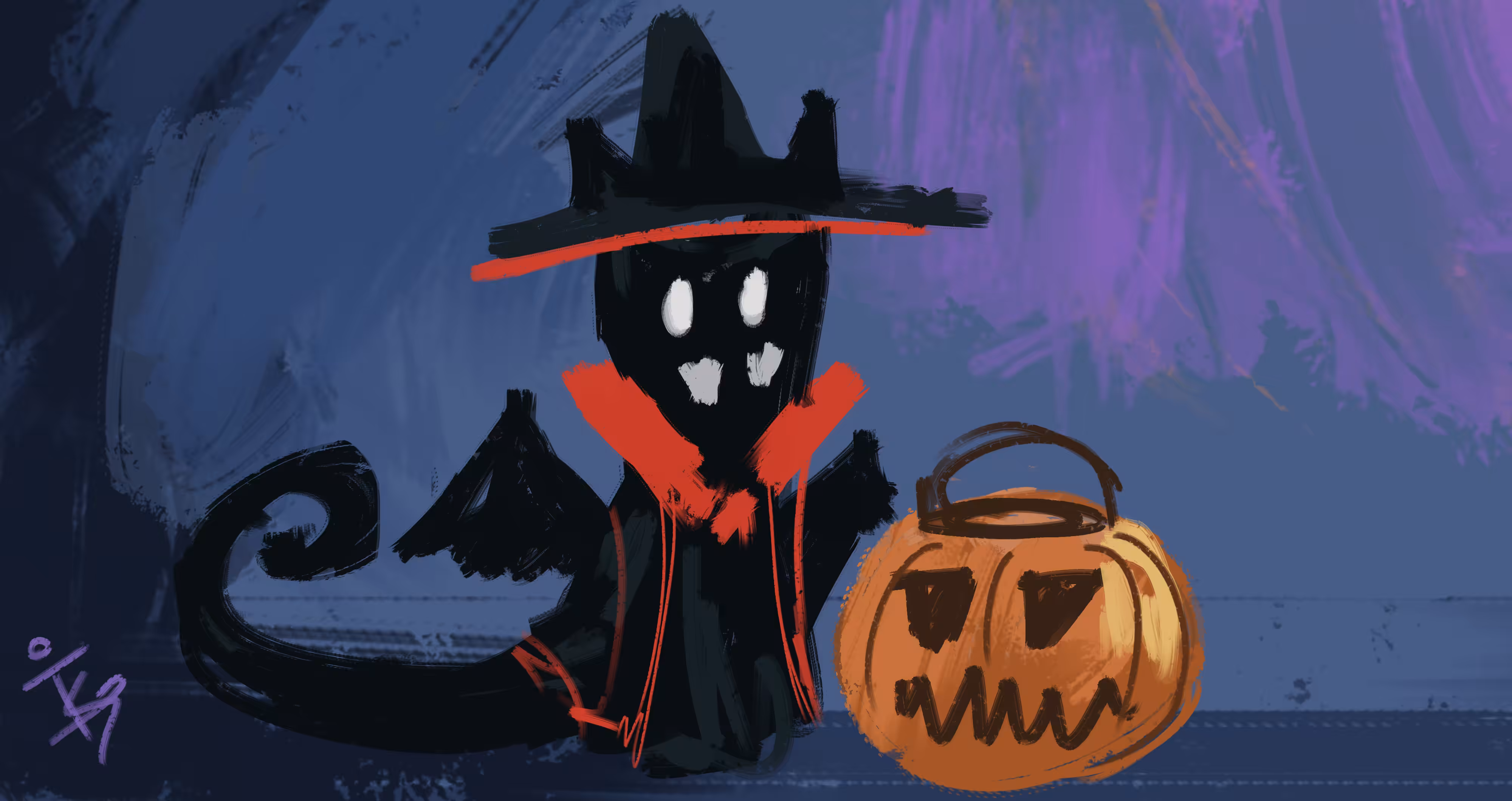 Halloween Kitty, Trick or Treating