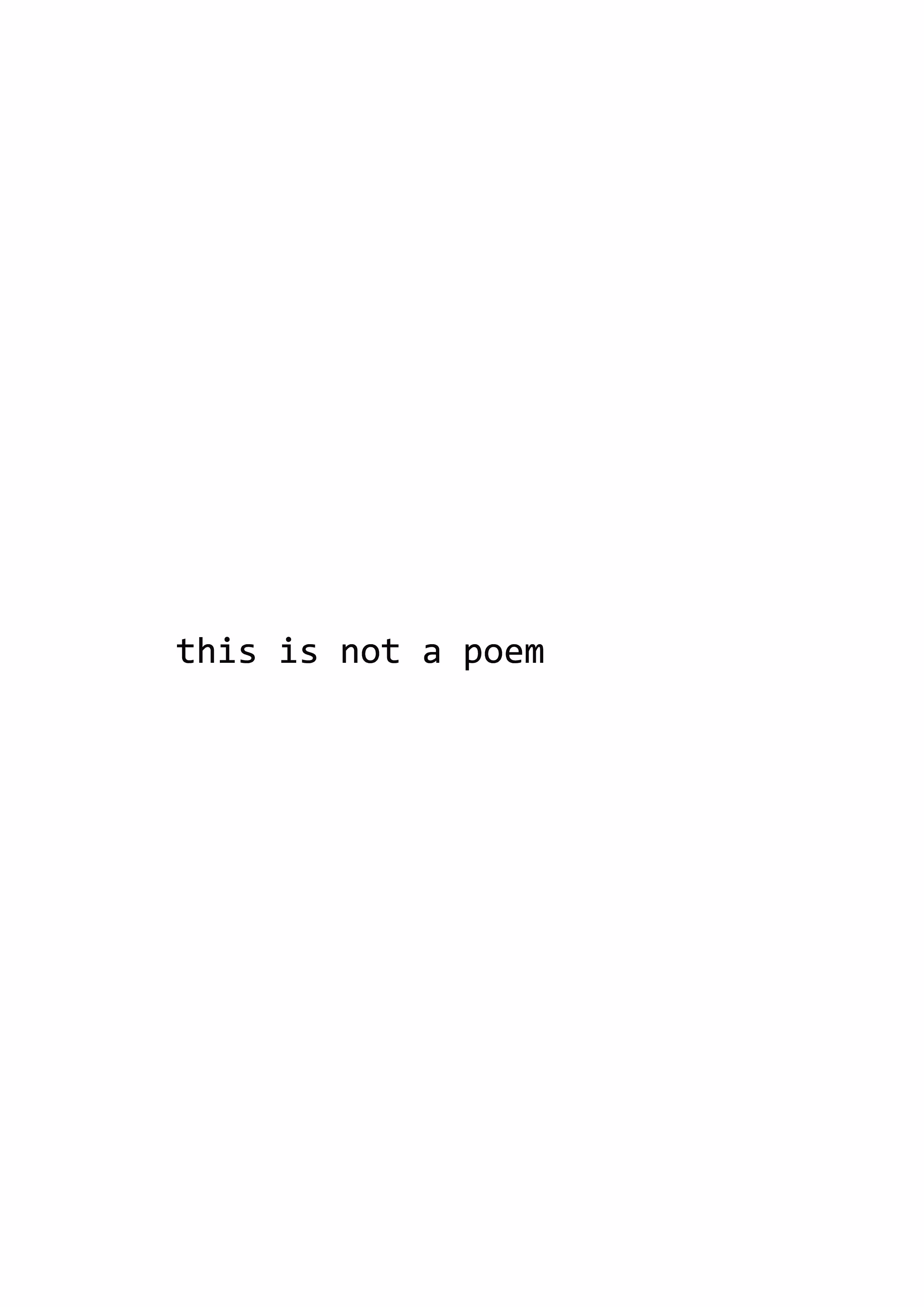 poem