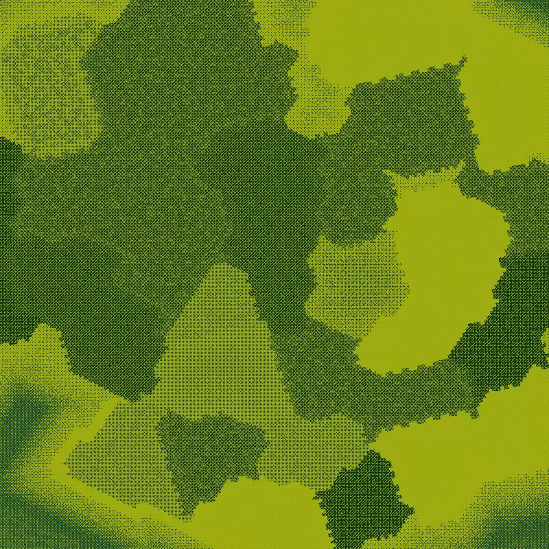Littlecube Maps: Green Dithering #11