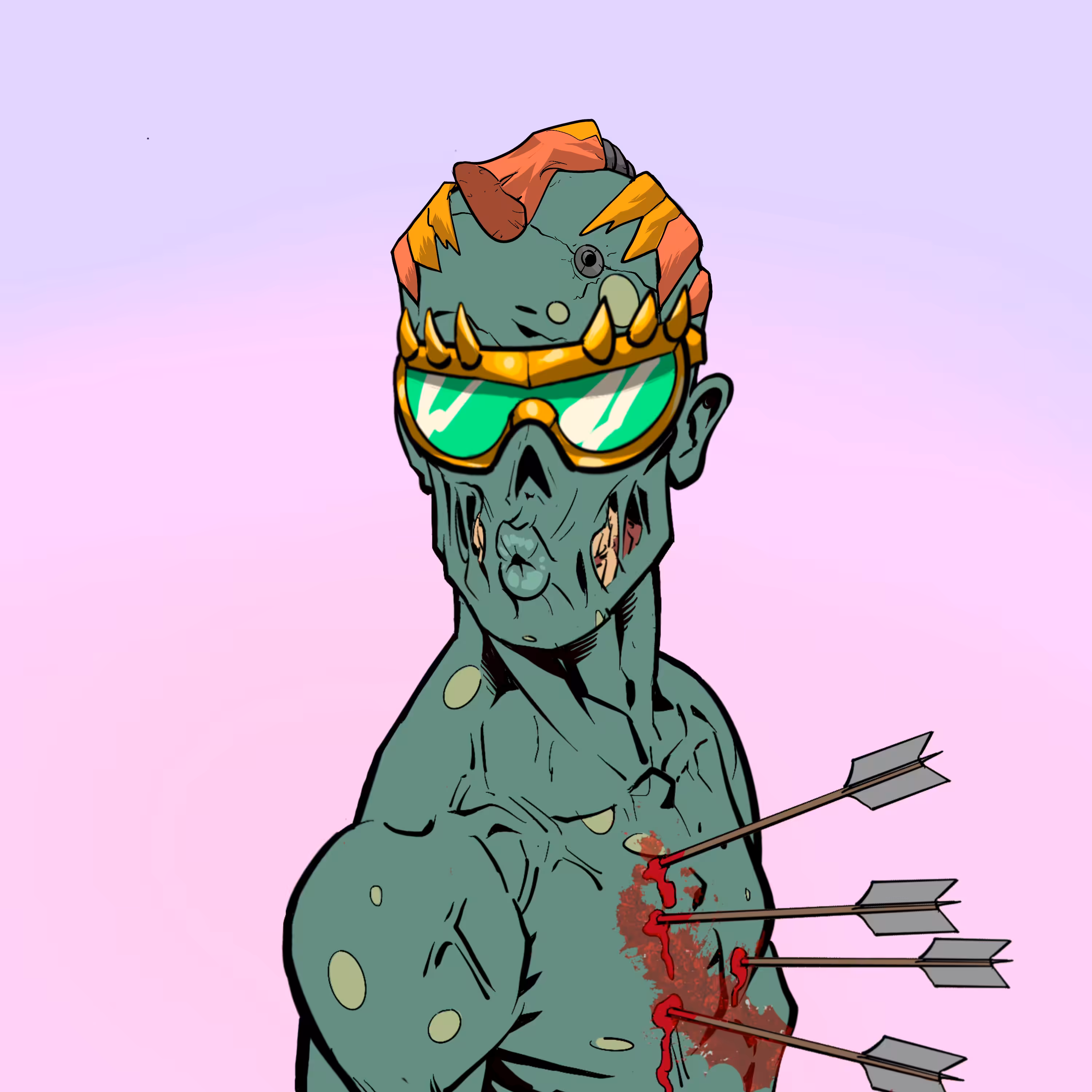 GlieseZombiesPFPs: GlieseZombiePFP #2384