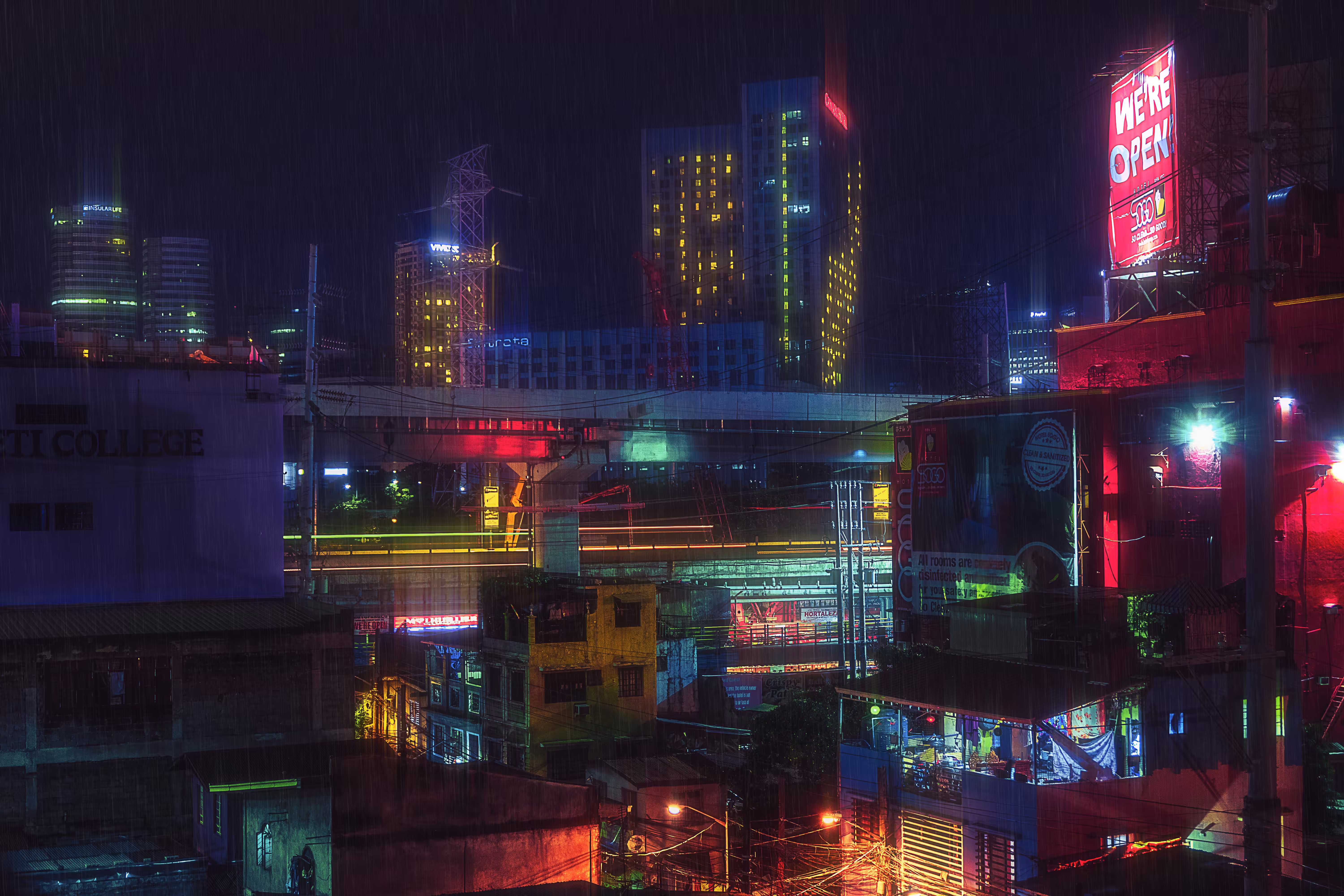 Cyberpunk with a Chance of Rain