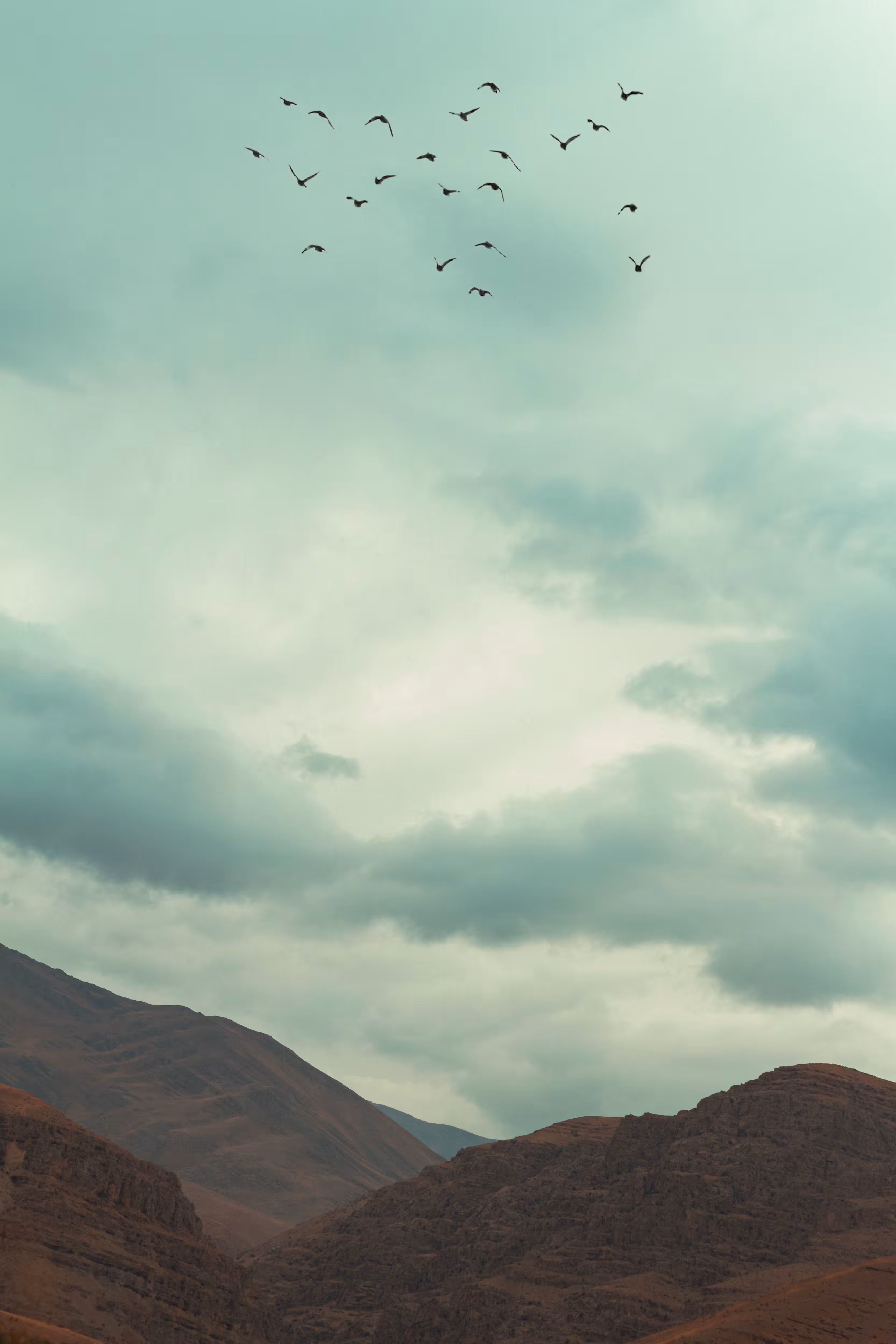 above the sky
